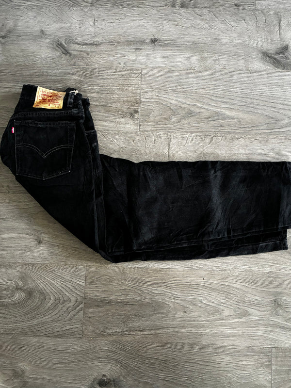 Vintage Levi's 550, Black, W33, L29