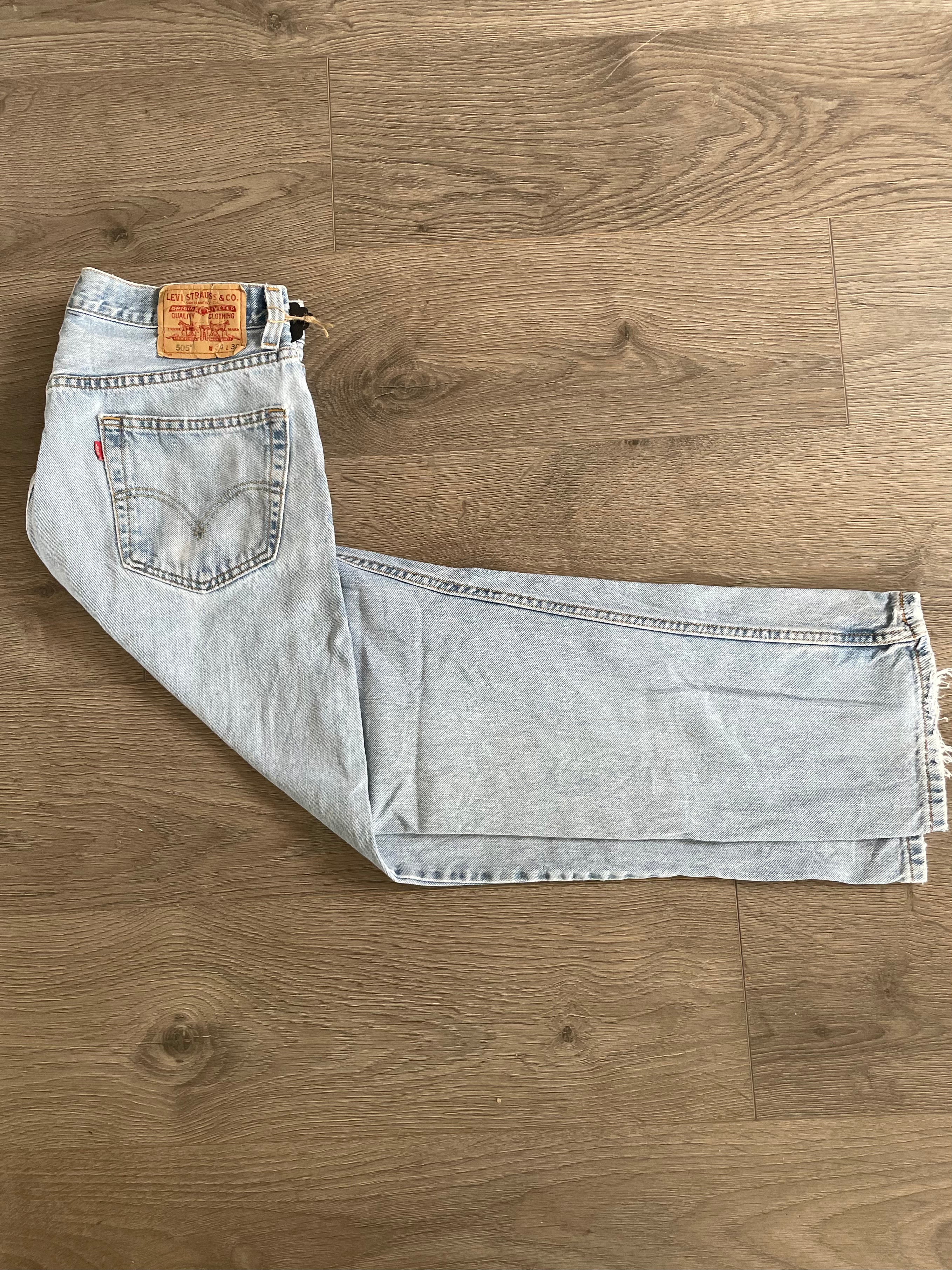 Vintage Levi's 505, Light Blue, W34, L30