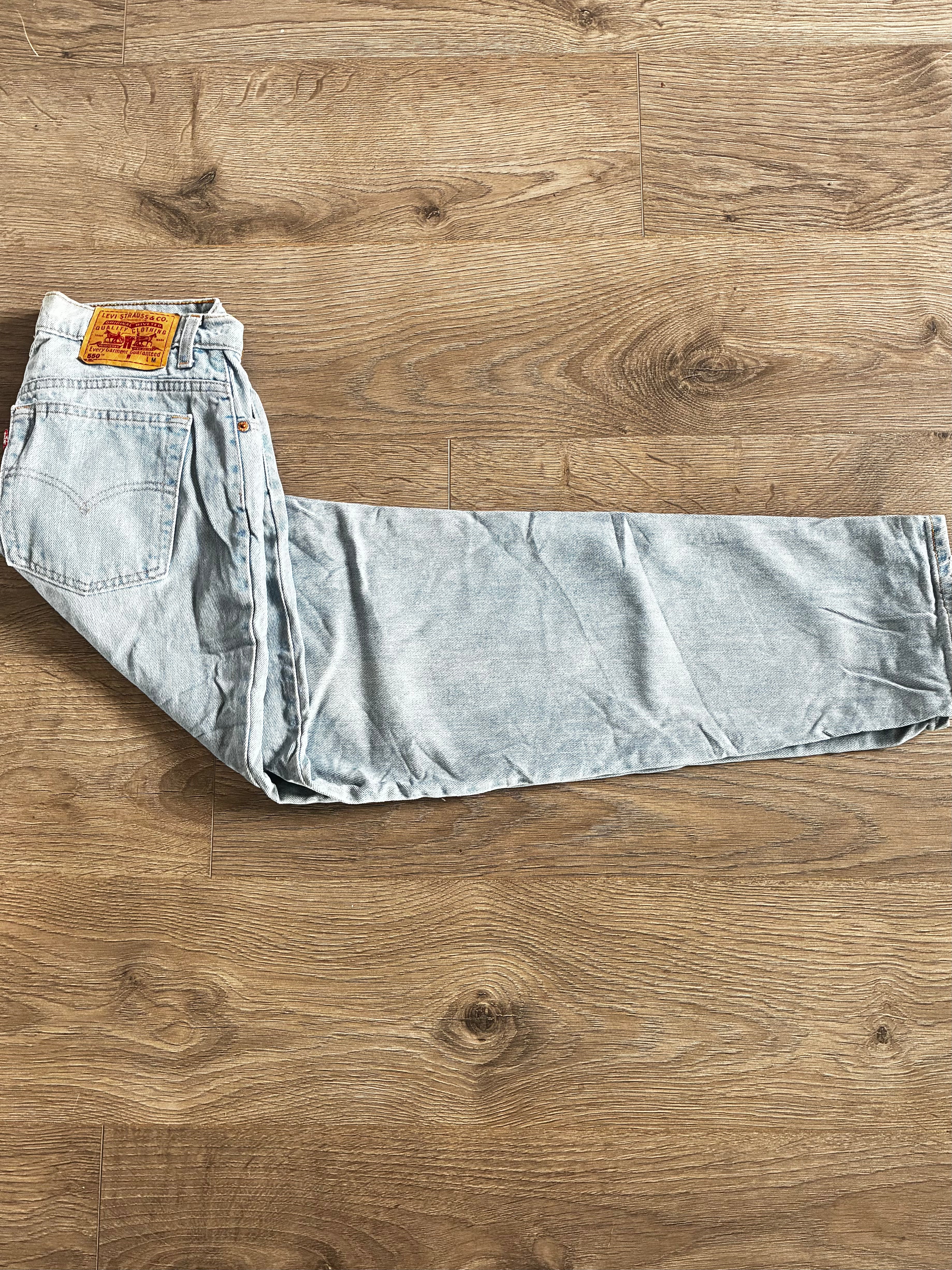 Vintage Levi's 550, Light Blue, W31, L31