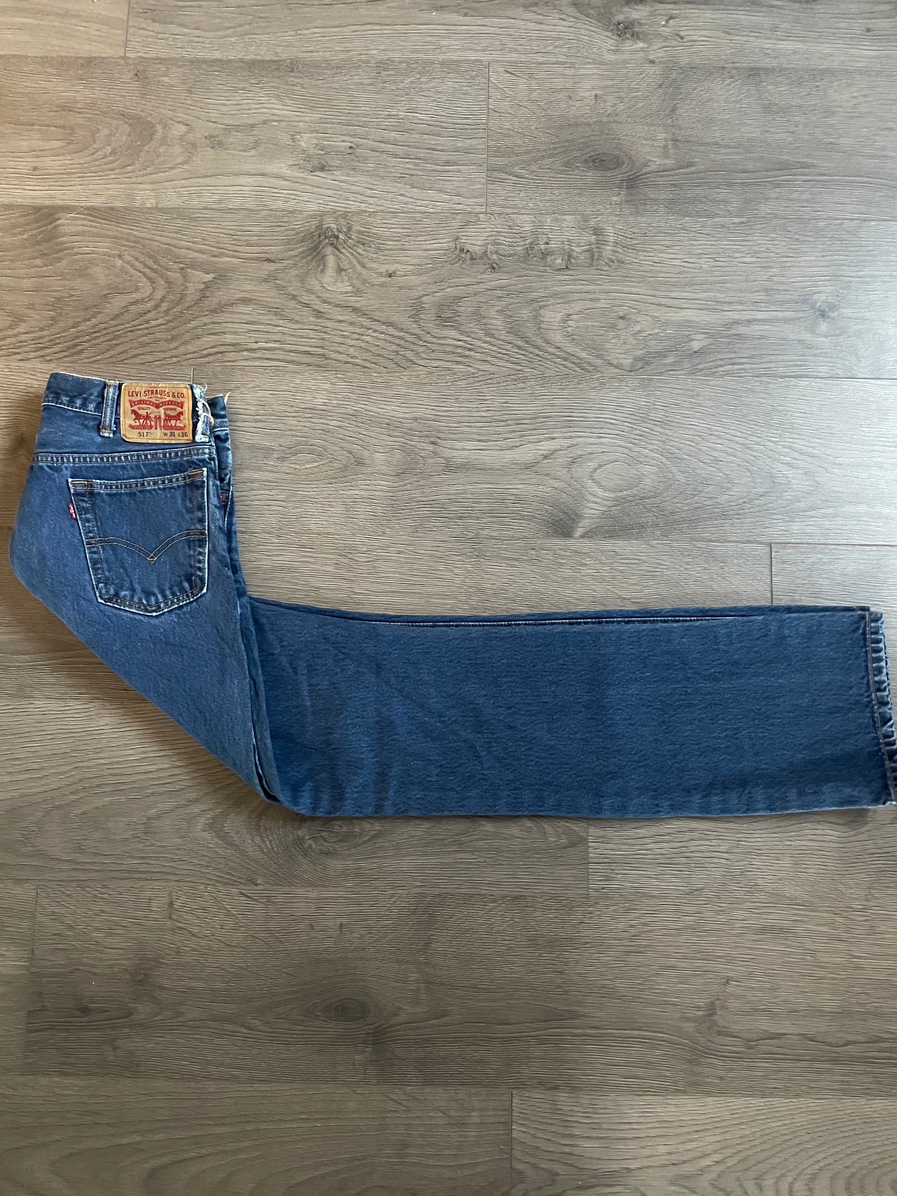 Vintage Levi's 517, Dark Blue, W31, L36