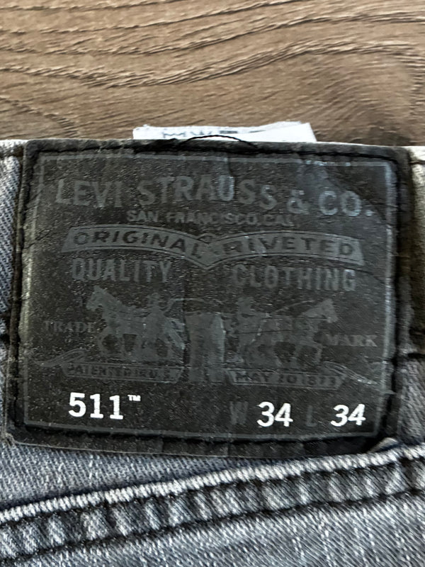 Vintage Levi's 511, Grey, W34, L33