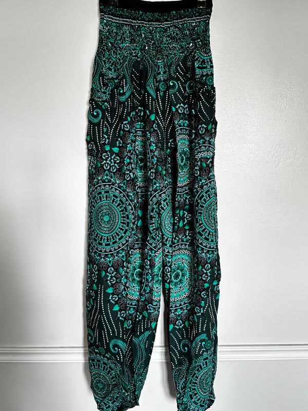 Turquoise/Black Harems
