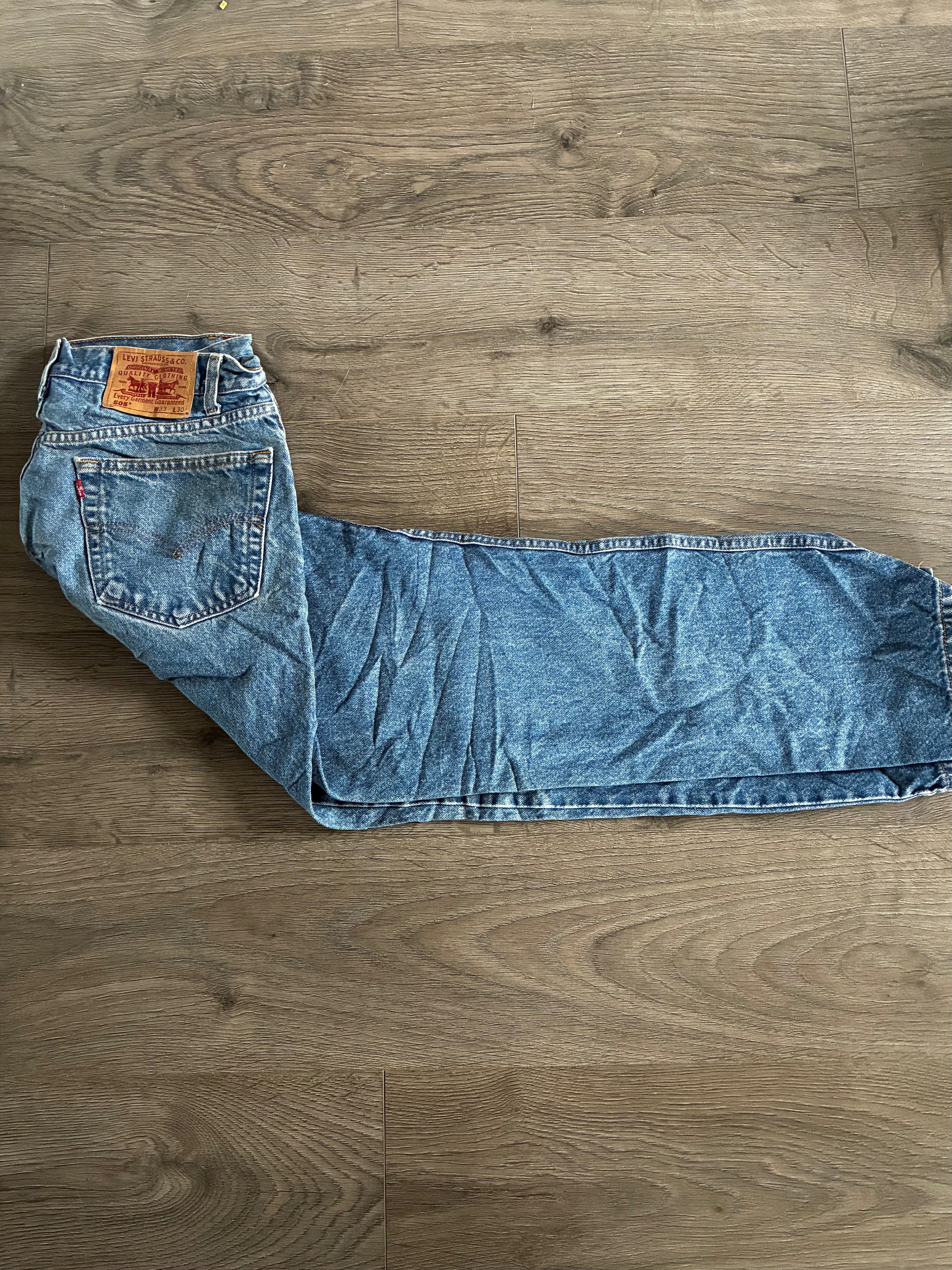 Vintage Levi's 505, Blue, W33, L30