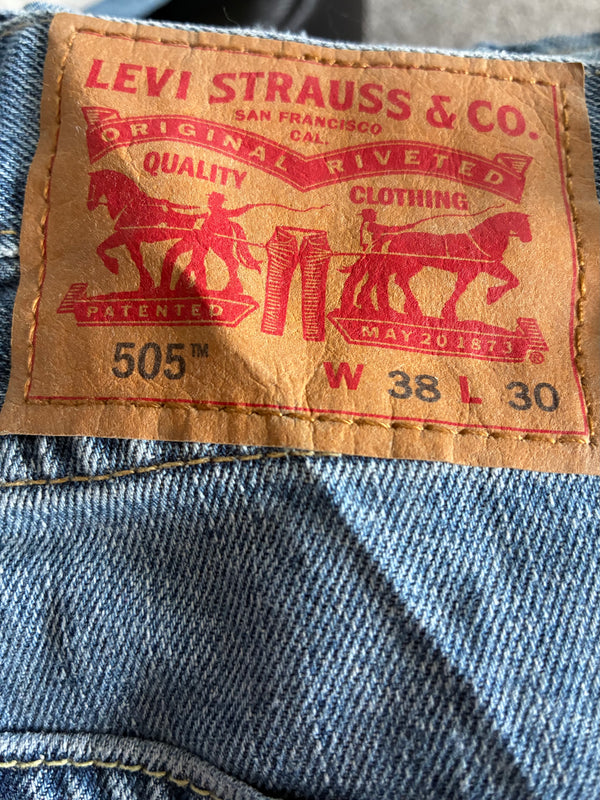 Vintage Levi's 505, Blue, W40, L31