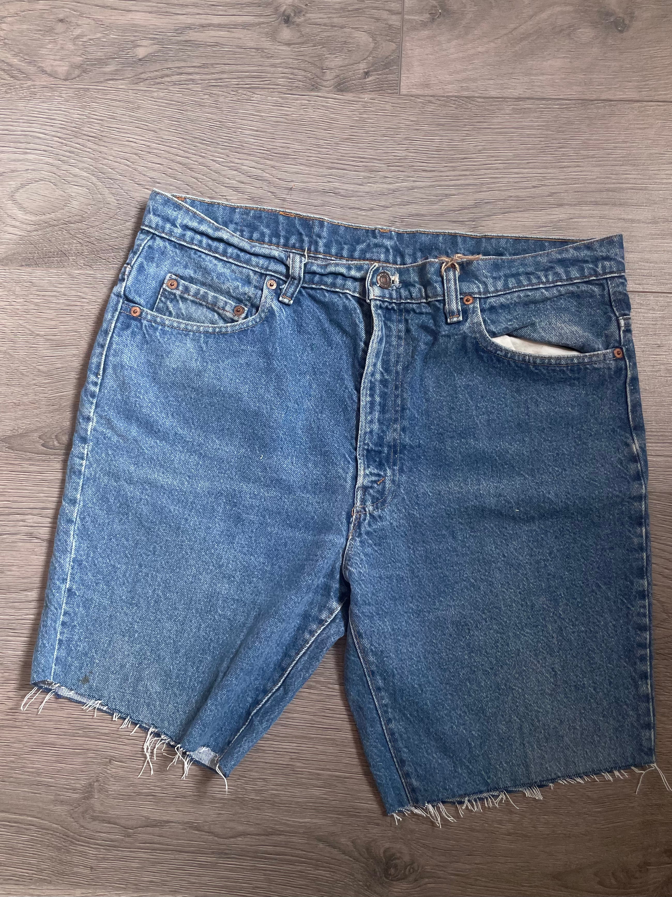 Vintage Up-Cycled Levi's 517, Blue, W38, L9