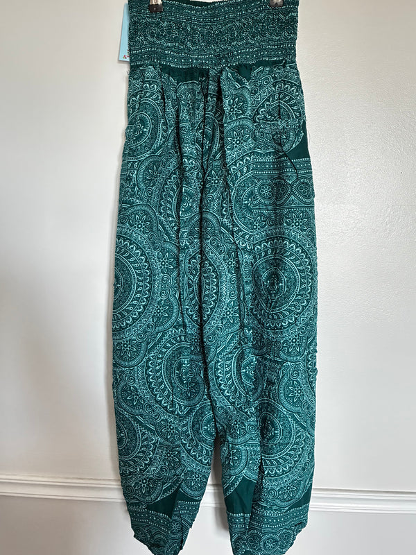Turquoise Harem Trousers