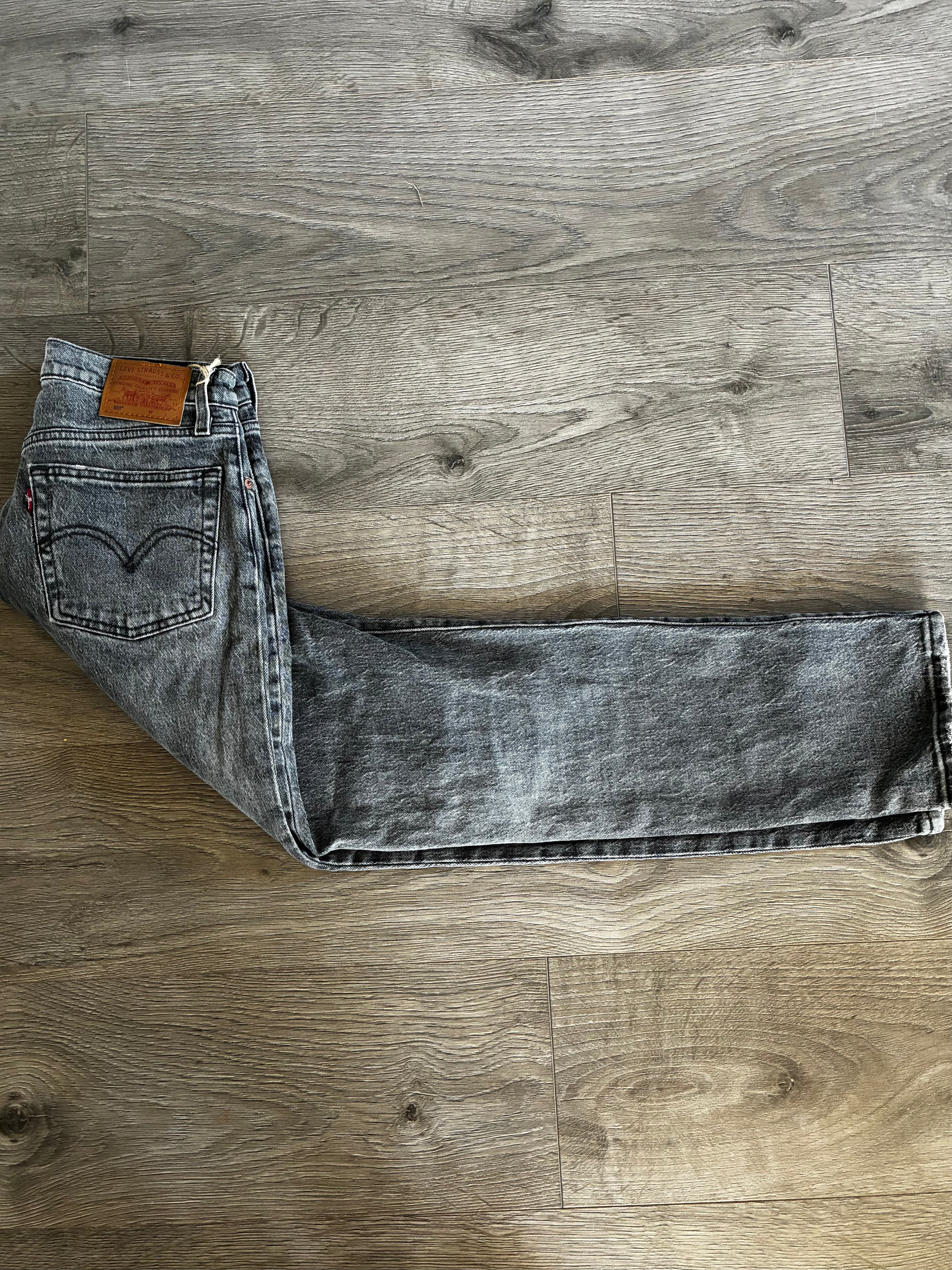 Vintage Levi's 501, Dark Grey, W29, L28