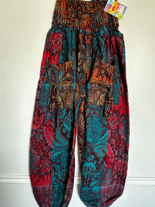 Fluffy Autumn Colours Cashmelon Trousers, 23" - 48" Waist