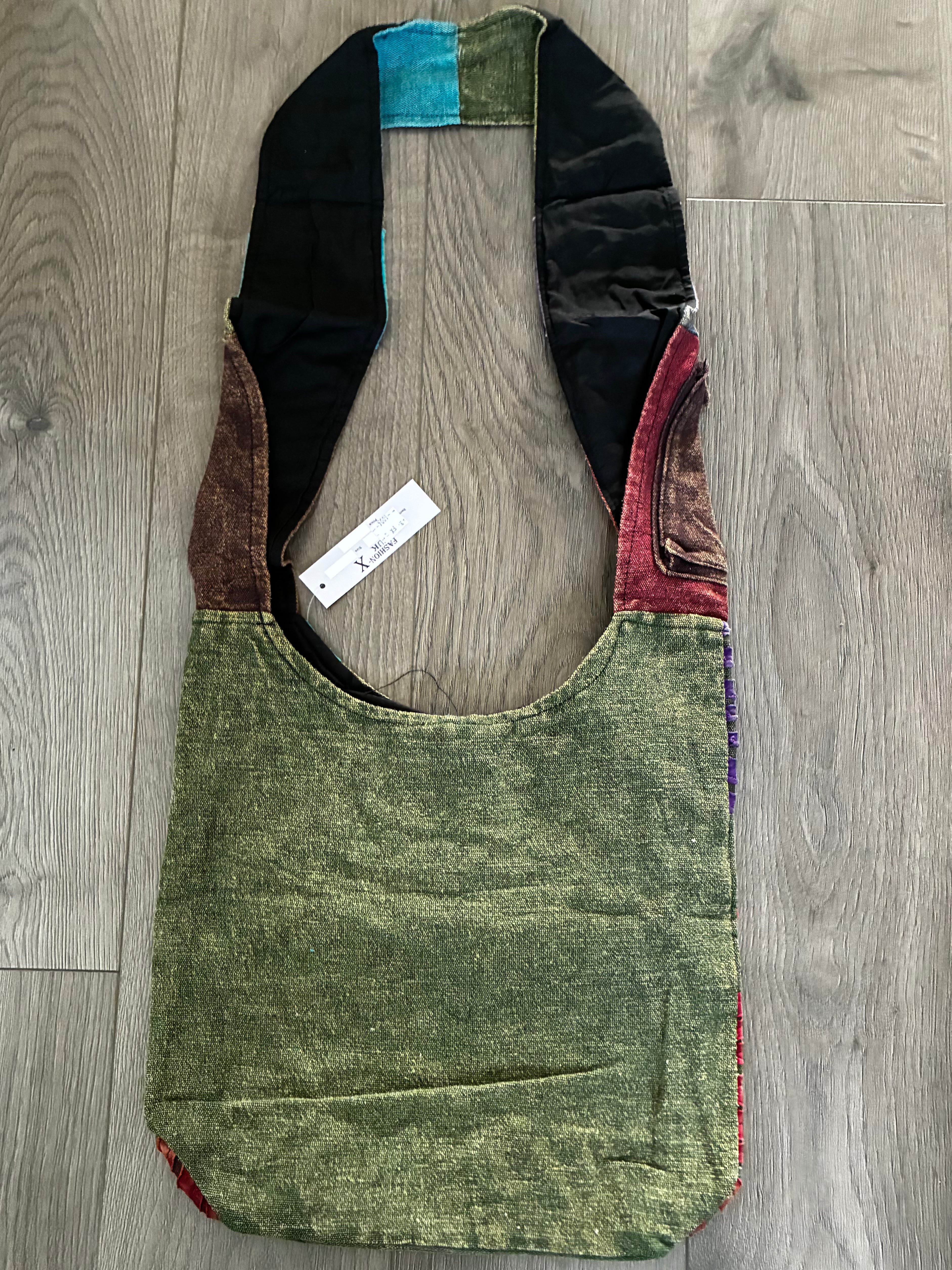 Butterfly Zip Pocket Shoulder Bag