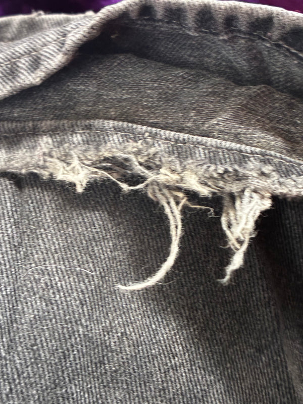 Vintage Levi's 505, Black, Label - W36, L30, Actual Size - W37, L30