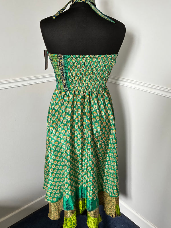 Recycled Saree Skirt/Dress