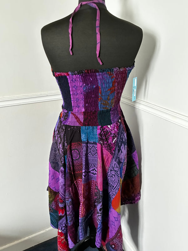 Patchwork Pixie Skirt/Dress