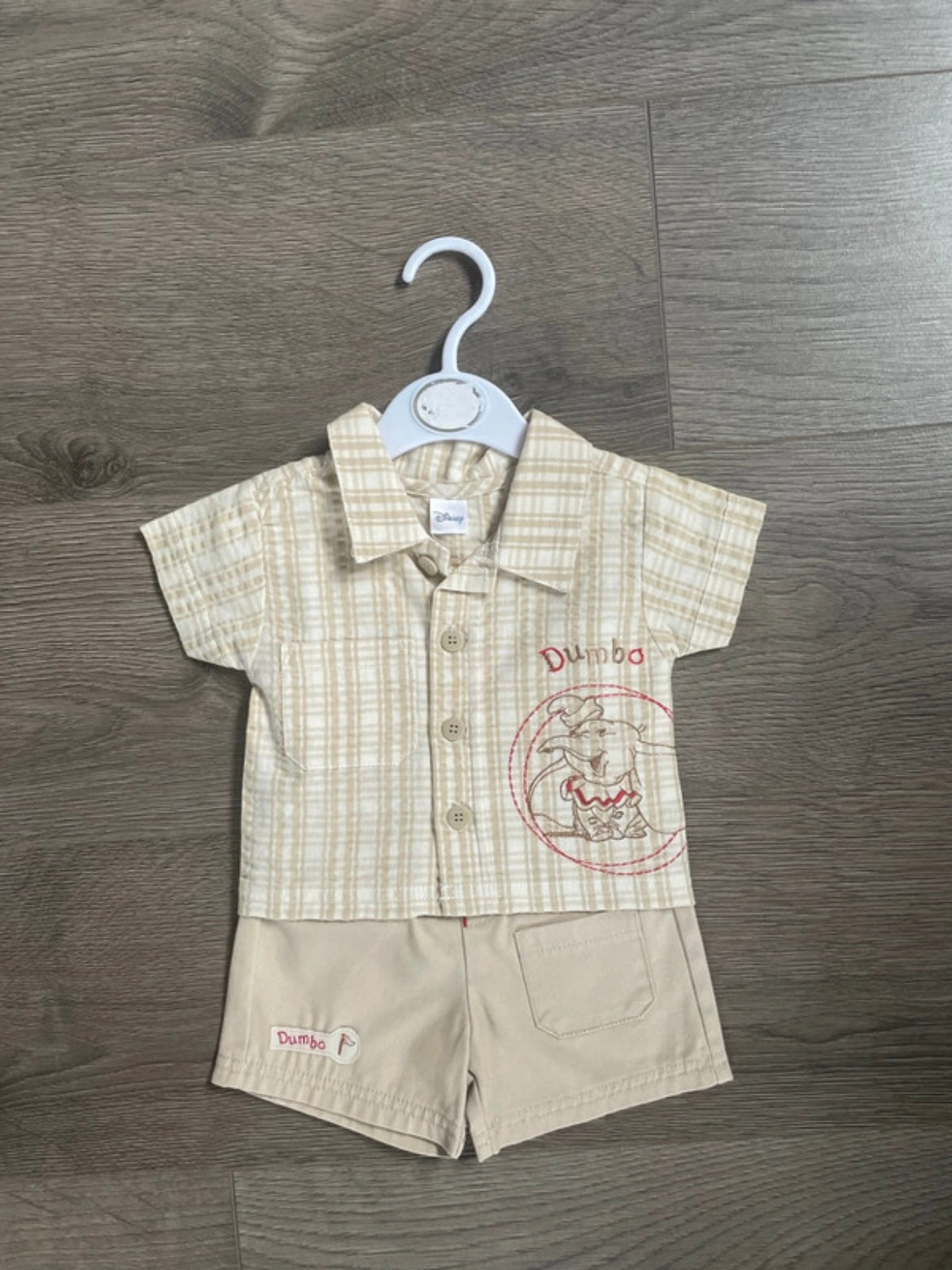 Disney Dumbo short set, (0-3 mths)