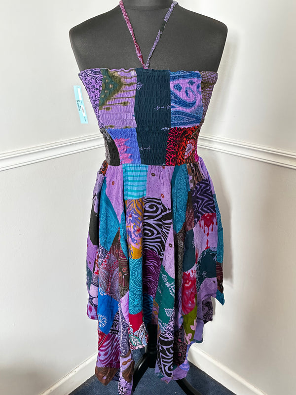 Patchwork Pixie Skirt/Dress