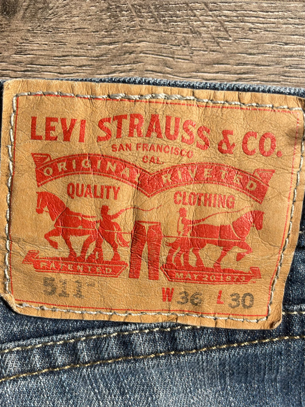 Vintage Levi's 511, Dark Blue, W36, L30