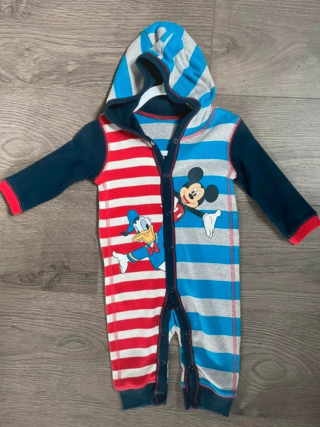 Disney Romper with hood (newborn)