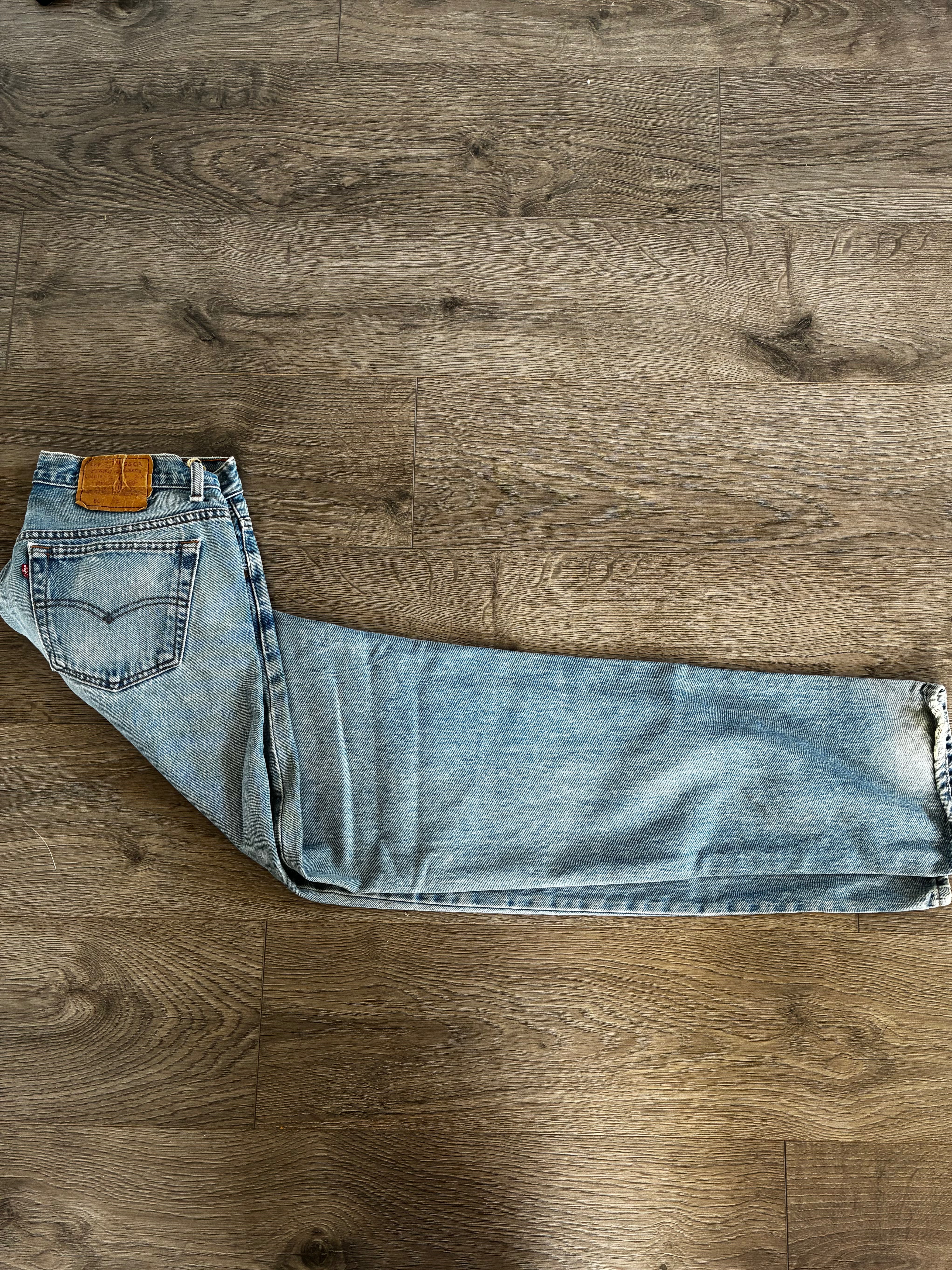 Vintage Levi's 501, Blue, W34, L33