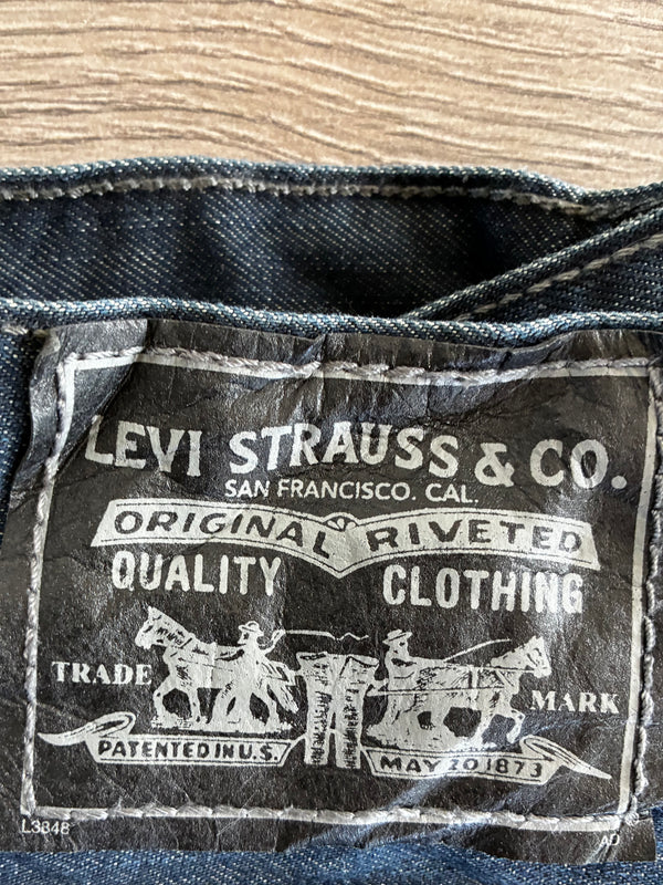 Vintage Levi's 514 , Dark Blue, Label - W36, L32, Actual Size - W37, L33