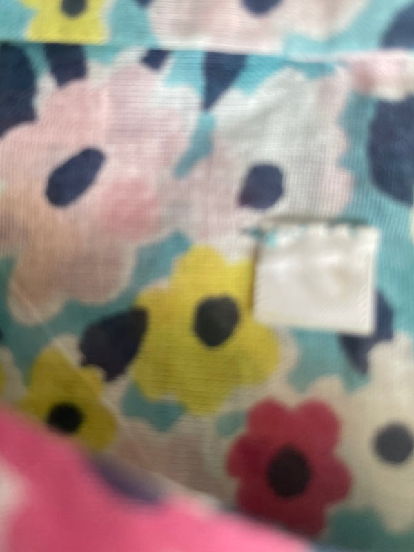 Flower dress with lining and knickers (6-9 months)