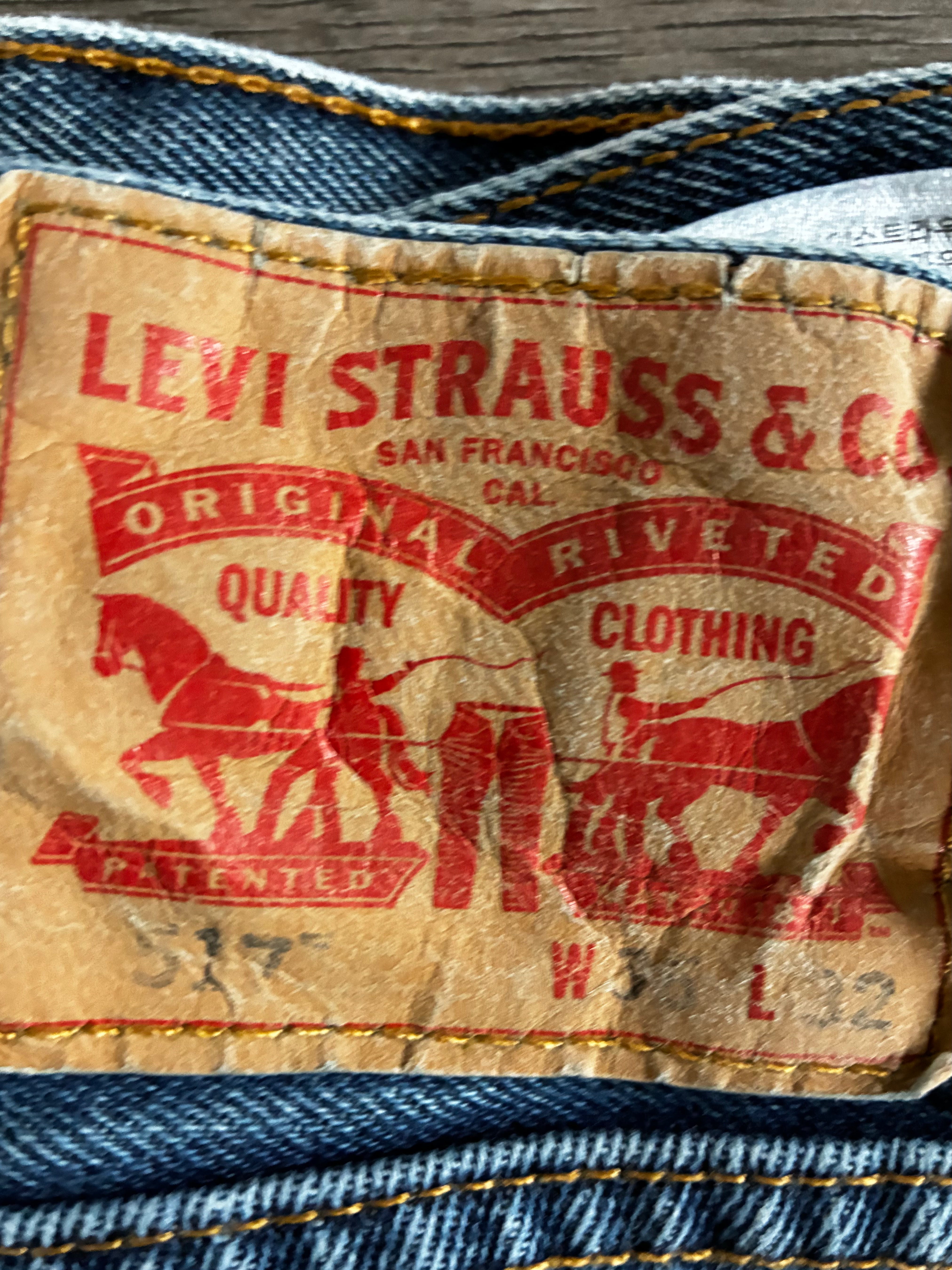 Vintage Levi's 517, Blue, W36, L32