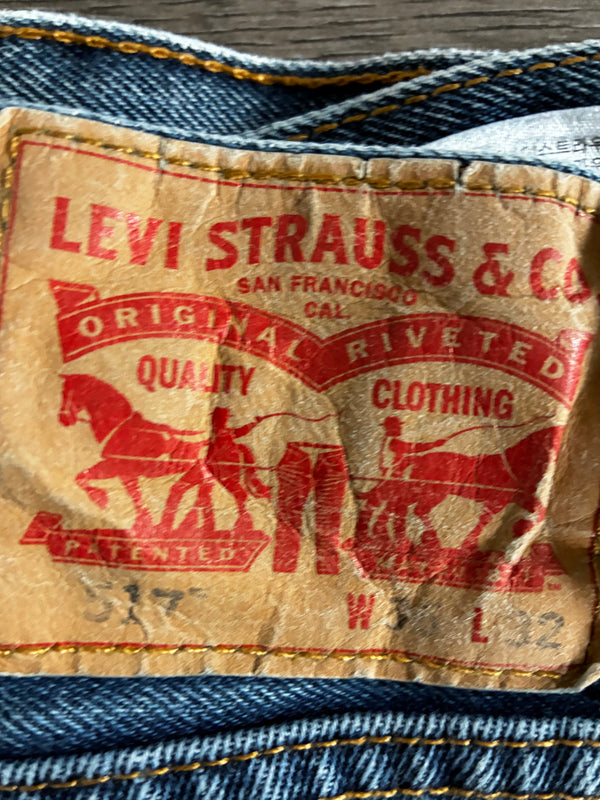 Vintage Levi's 517, Blue, W36, L32
