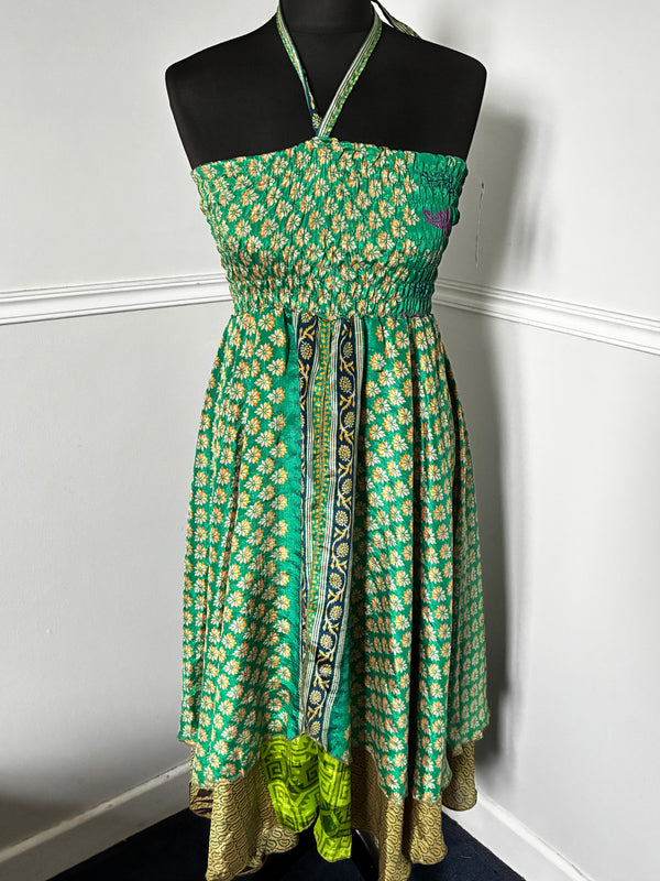 Recycled Saree Skirt/Dress