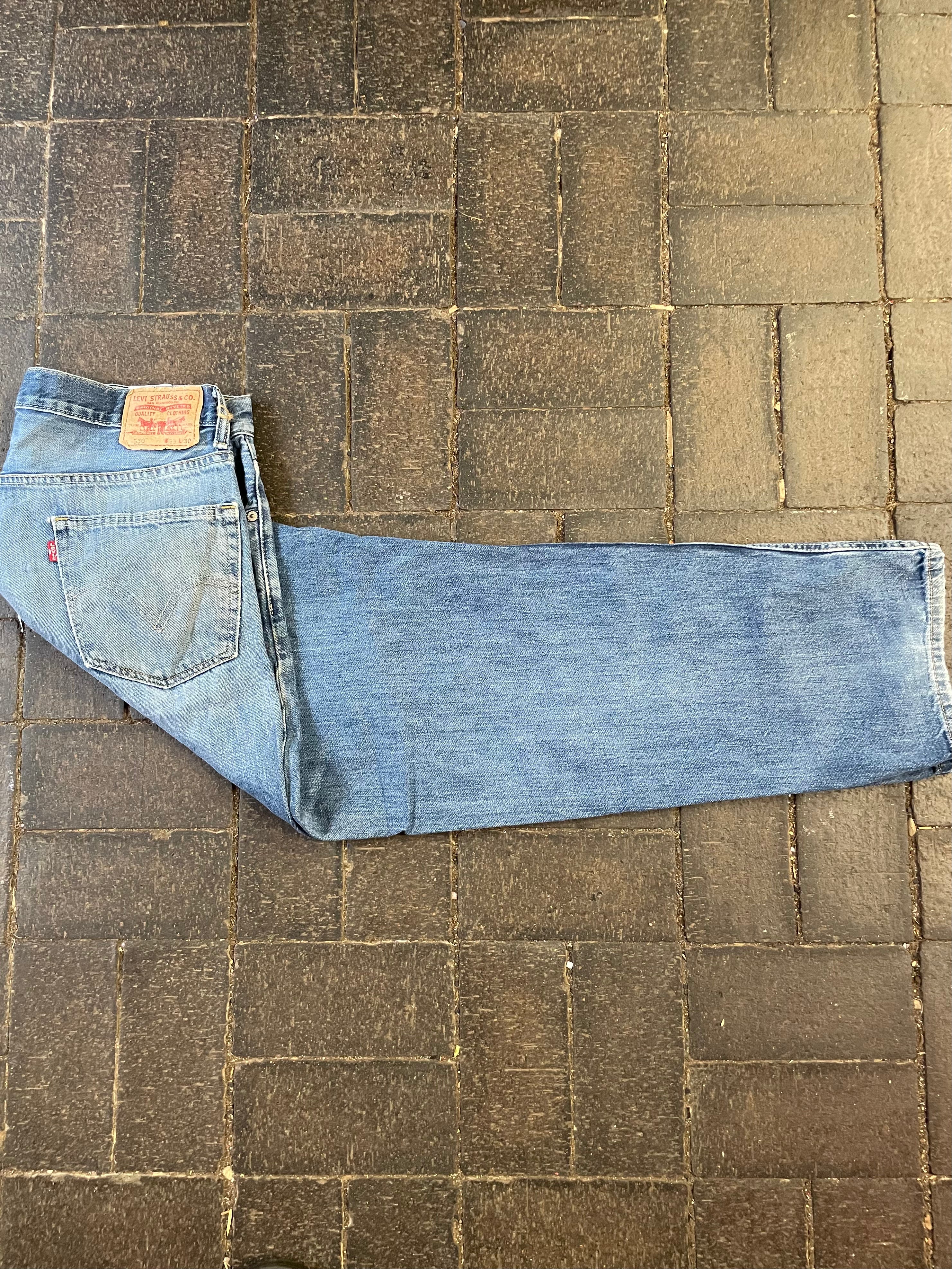 Vintage Levi's 550, Blue, W35, L30