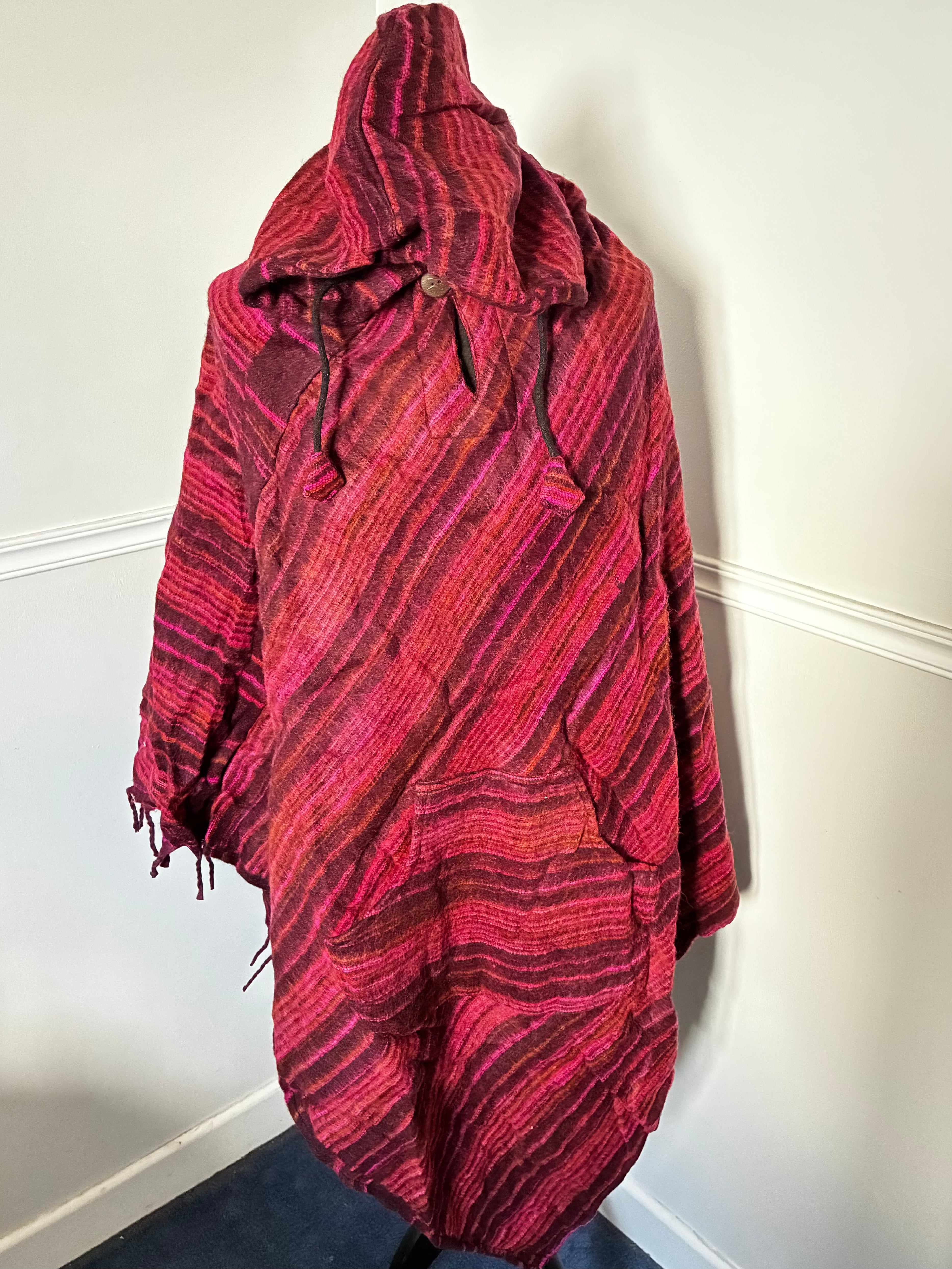 100% Wool Poncho