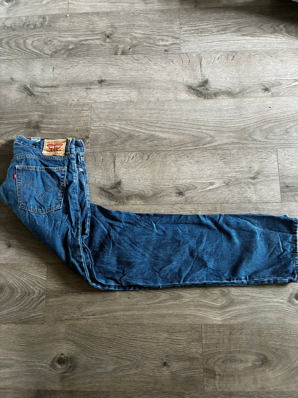 Vintage Levi's 505, Dark Blue, Label - W36, L36, Actual Size - W37, L37