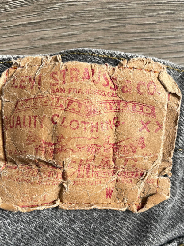 Vintage Levi's 501, Black, W34, L34