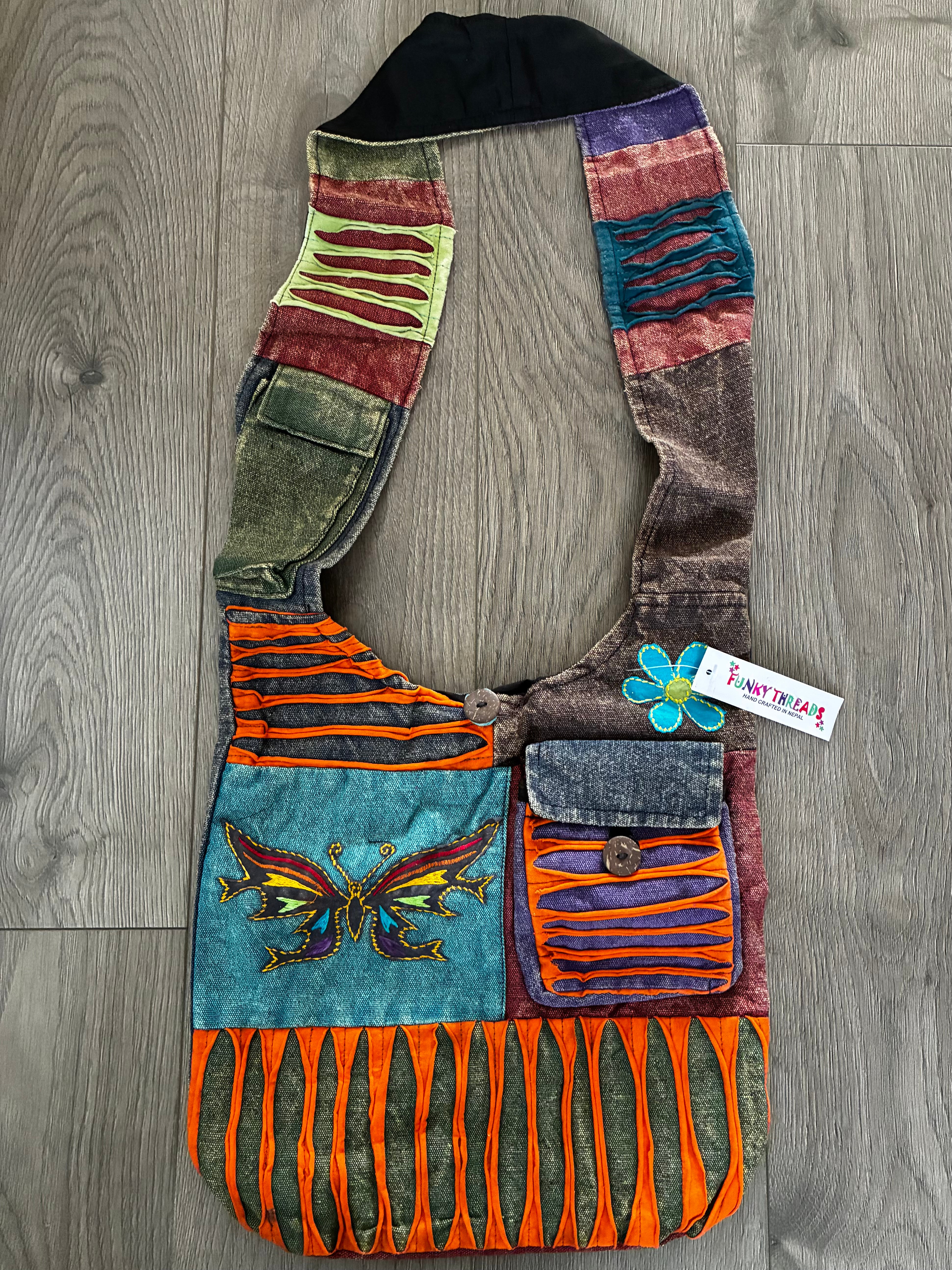 Butterfly Pocket Shoulder Bag