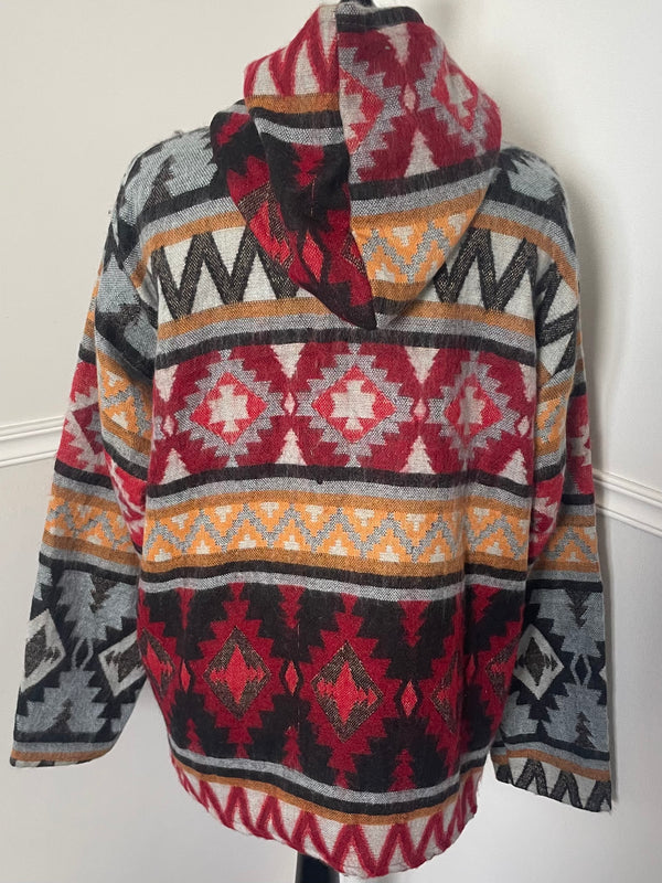 Cashmelon Jacket with Hood, L