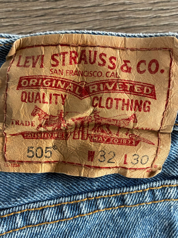 Vintage Levi's 505, Blue, W32, L31