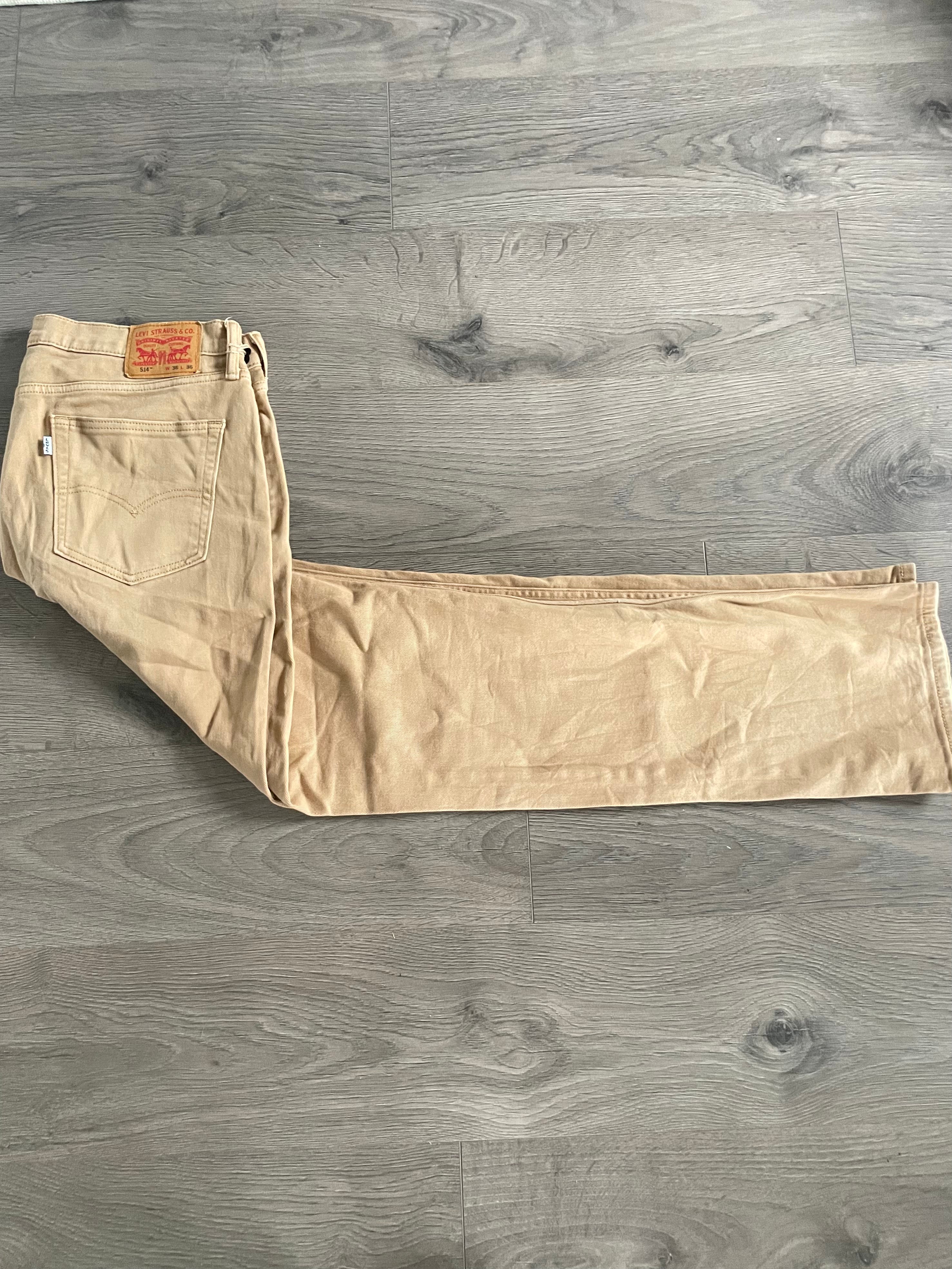 Vintage Levi's 514, Sandy, Label - W36, L36, Actual Size - W40, L37