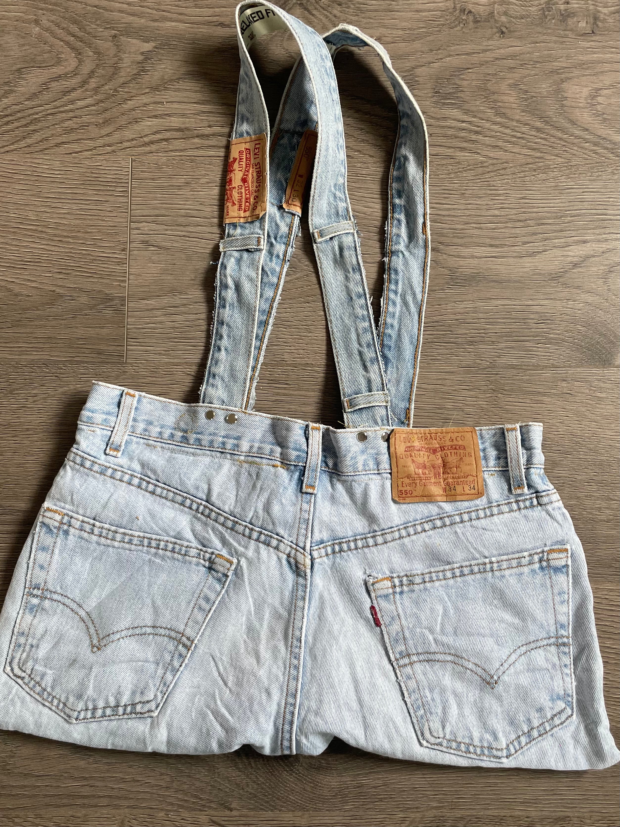 Up-Cycled Levi's 550 Bag