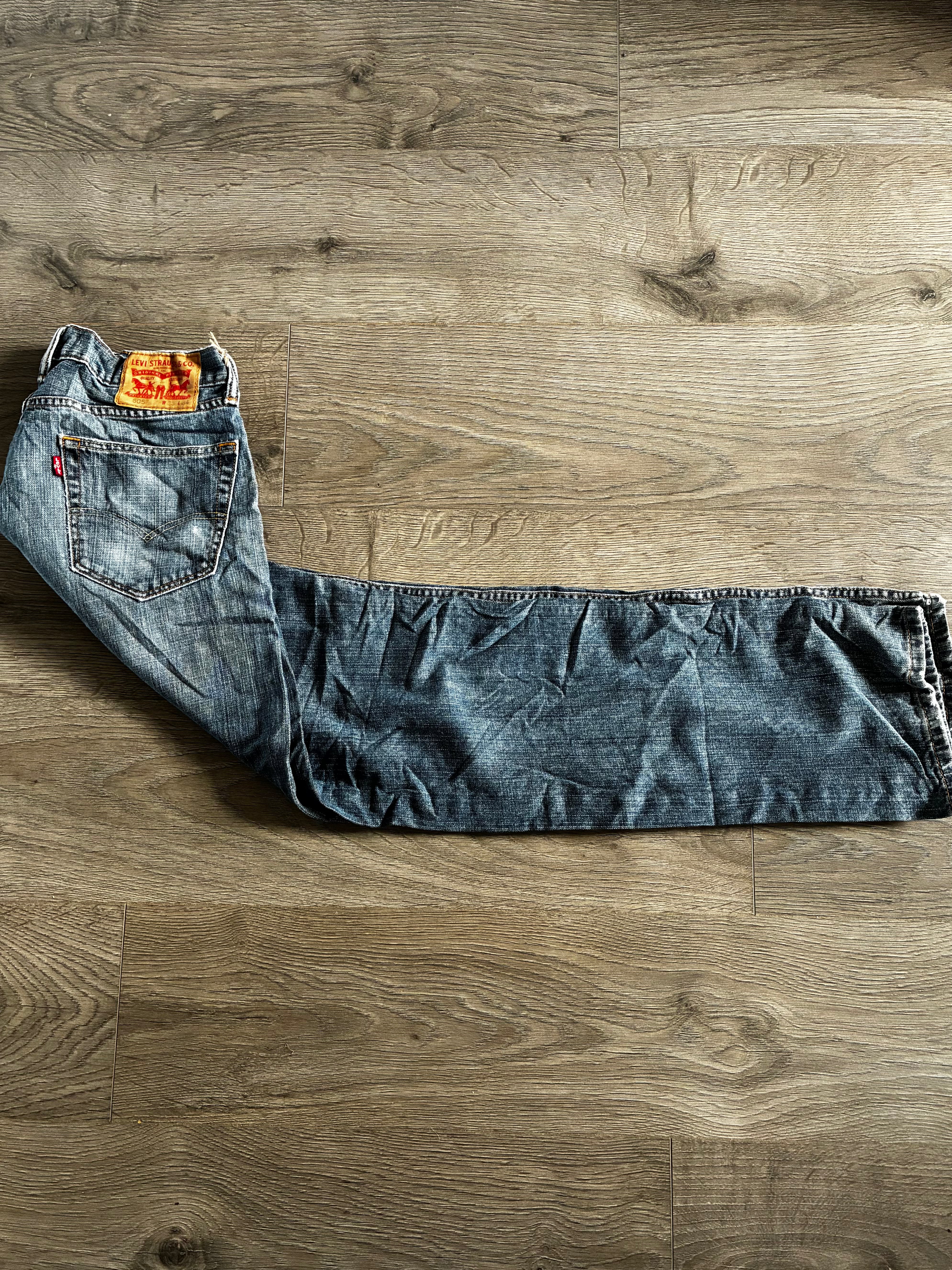 Vintage Levi's 505, Blue, Label - W33, L34, Actual Size - W33, L33