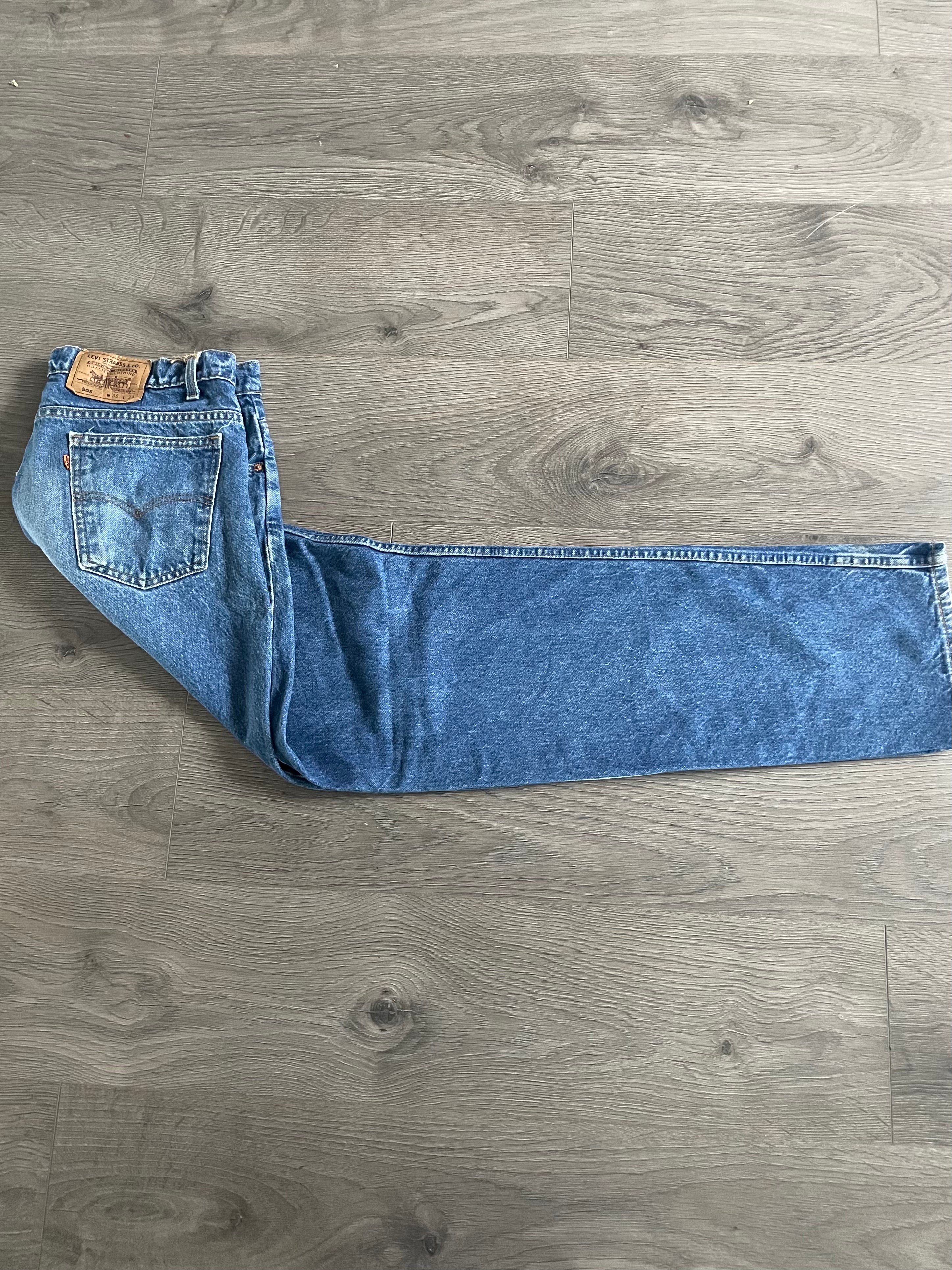 Vintage Levi's 505, Blue, W38, L34