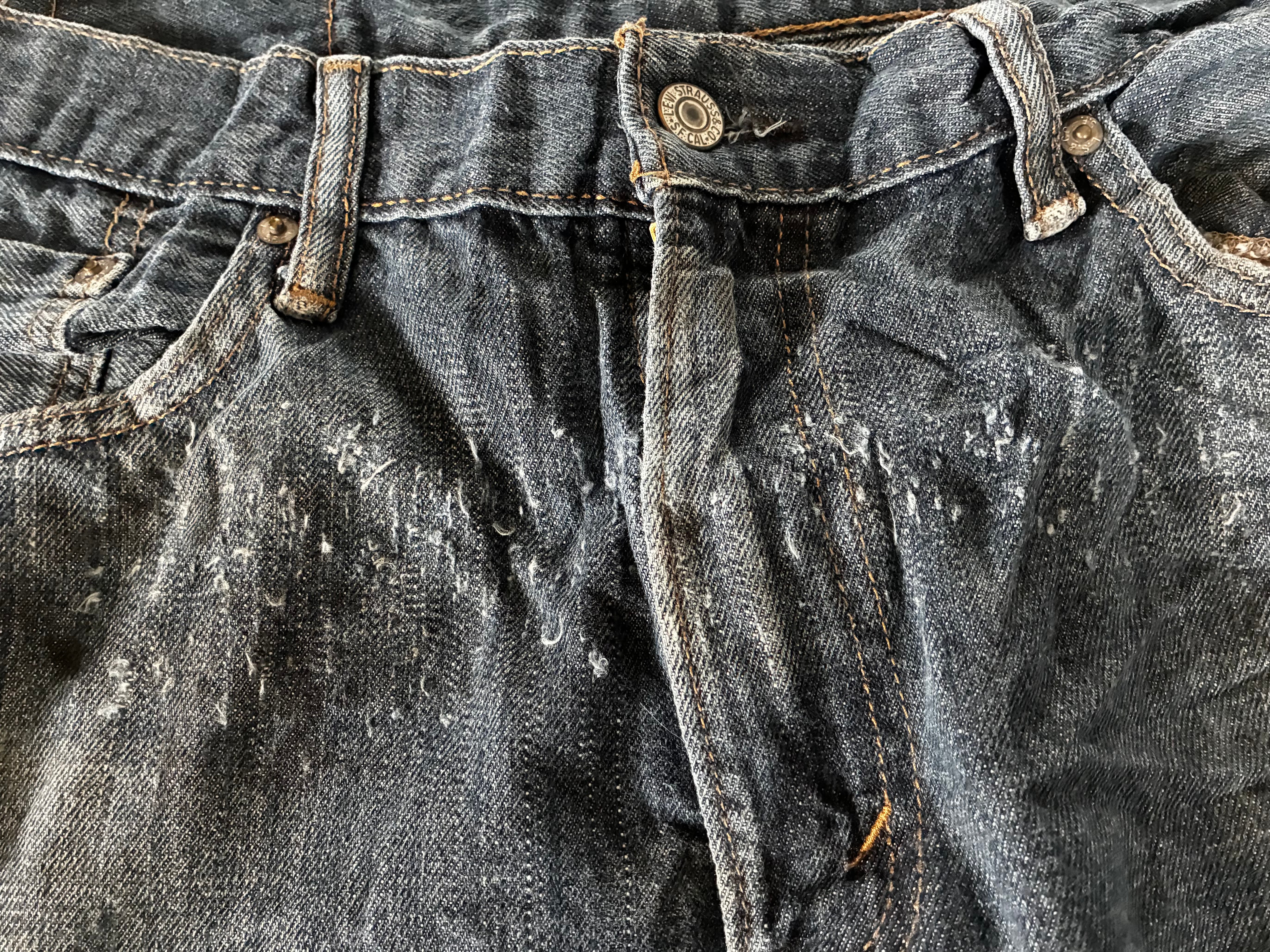 Vintage Levi's 505, Blue, Label - W34, L30, Actual Size - W36, L30