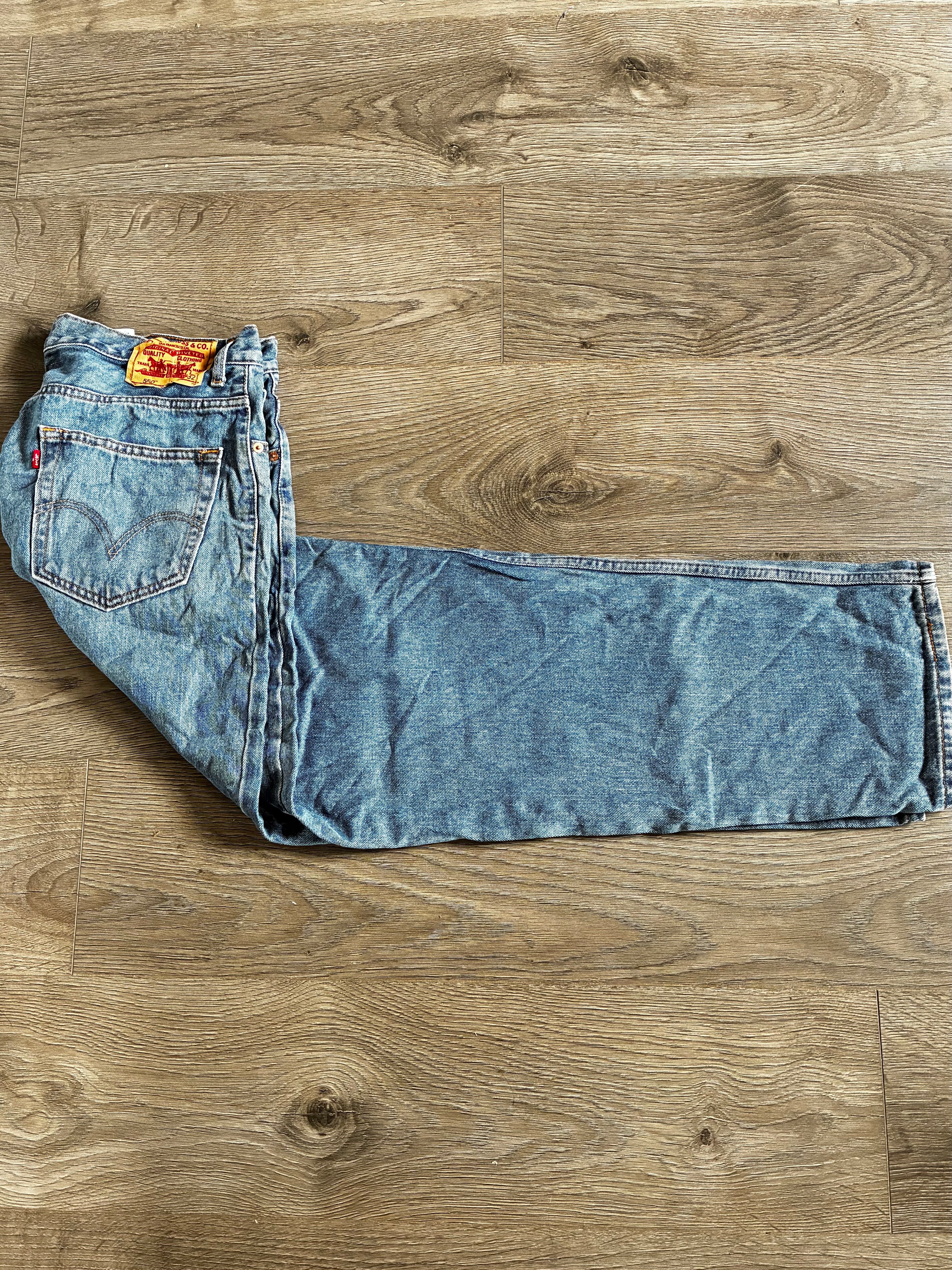 Vintage Levi's 550, Blue, W36, L32
