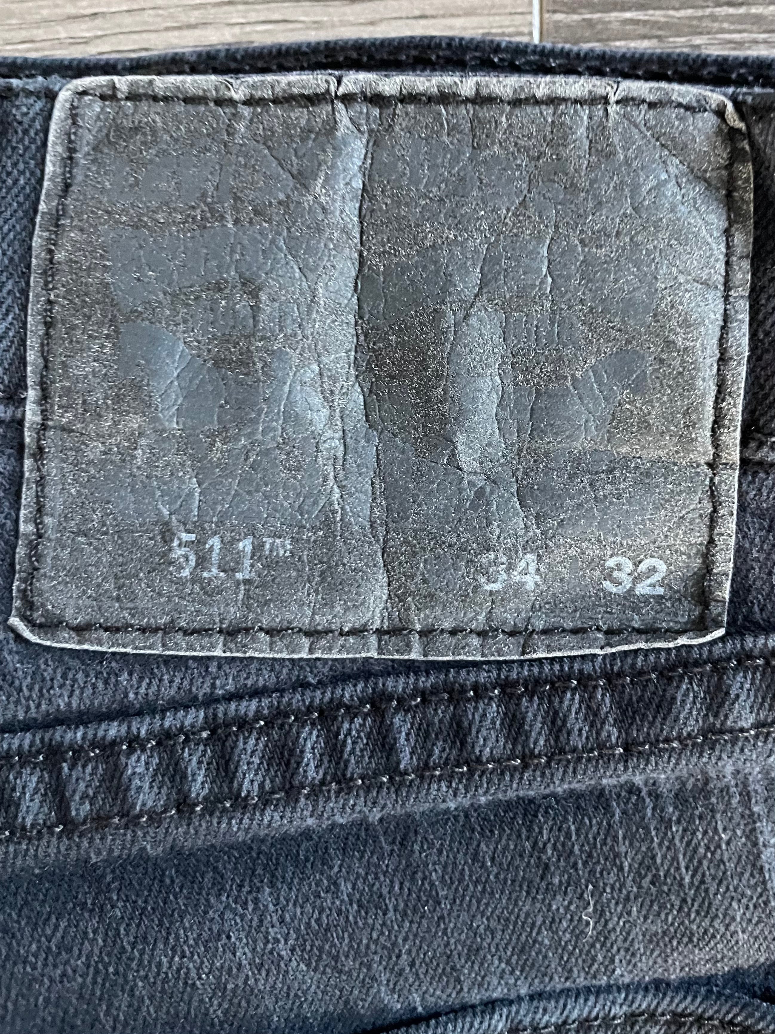 Vintage Levi's 511, Black, W34, L32