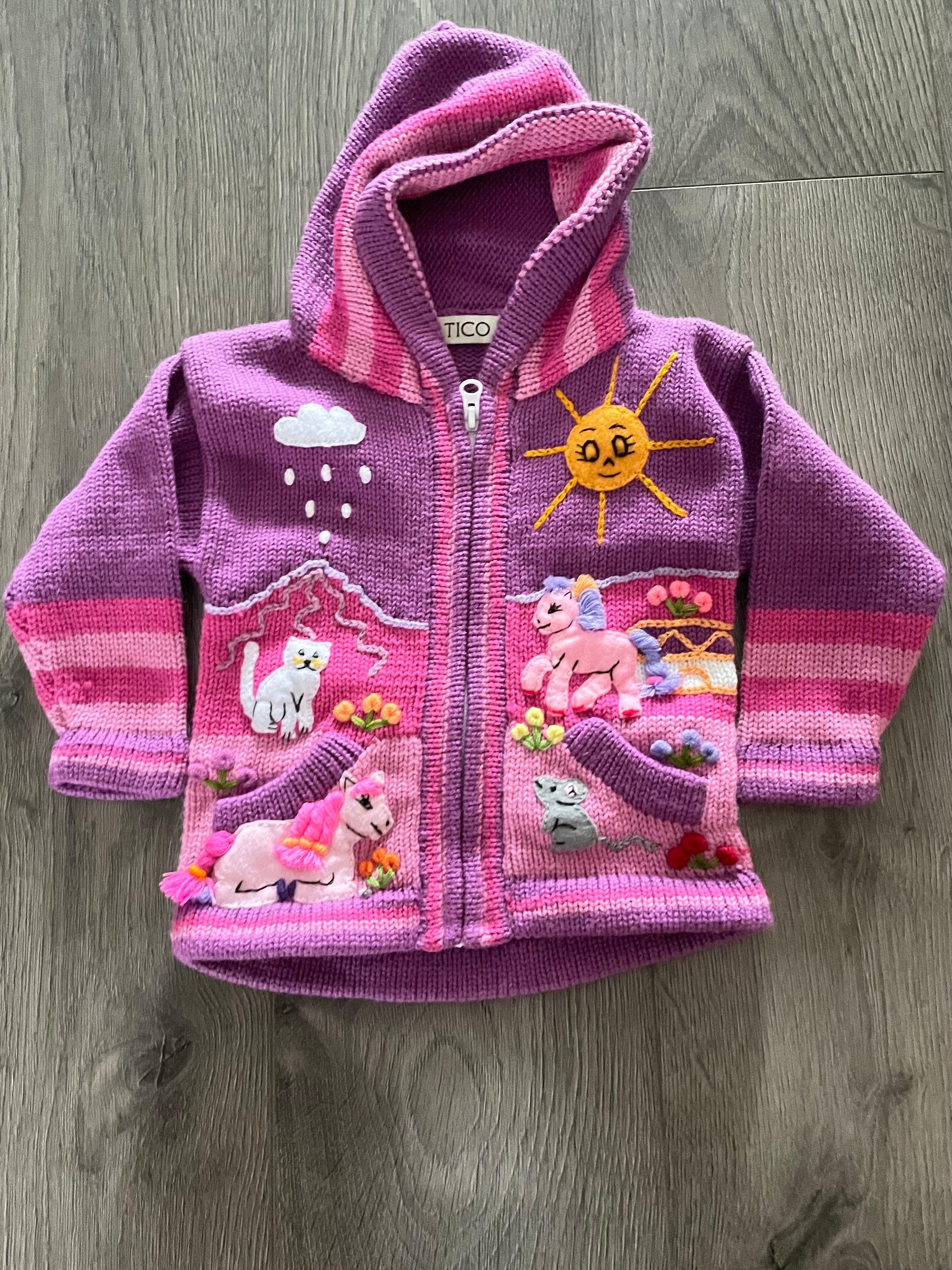 Beautiful zip up Jacket (2-3yr)