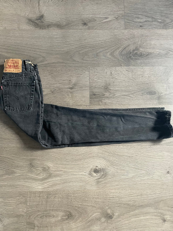 Vintage Levi's 512, Black, W22, L31