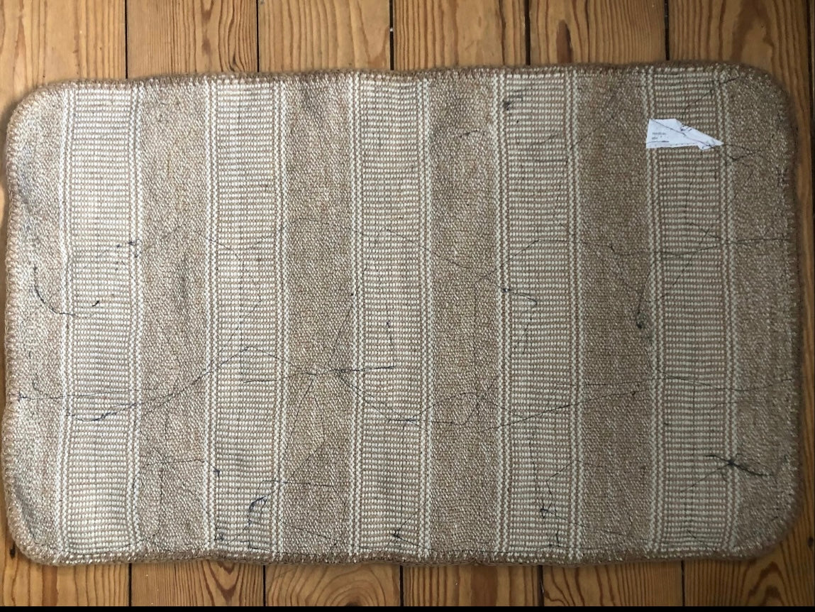 Up-Cycled Levi's Pocket Rug