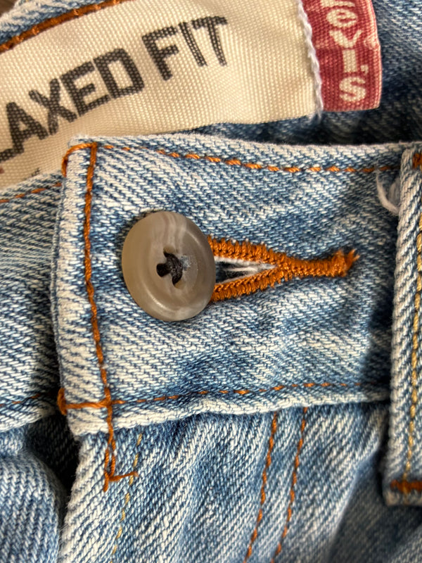 Vintage Levi's 550, Light Blue, Label - W31, L30 Actual Size - W33, L30