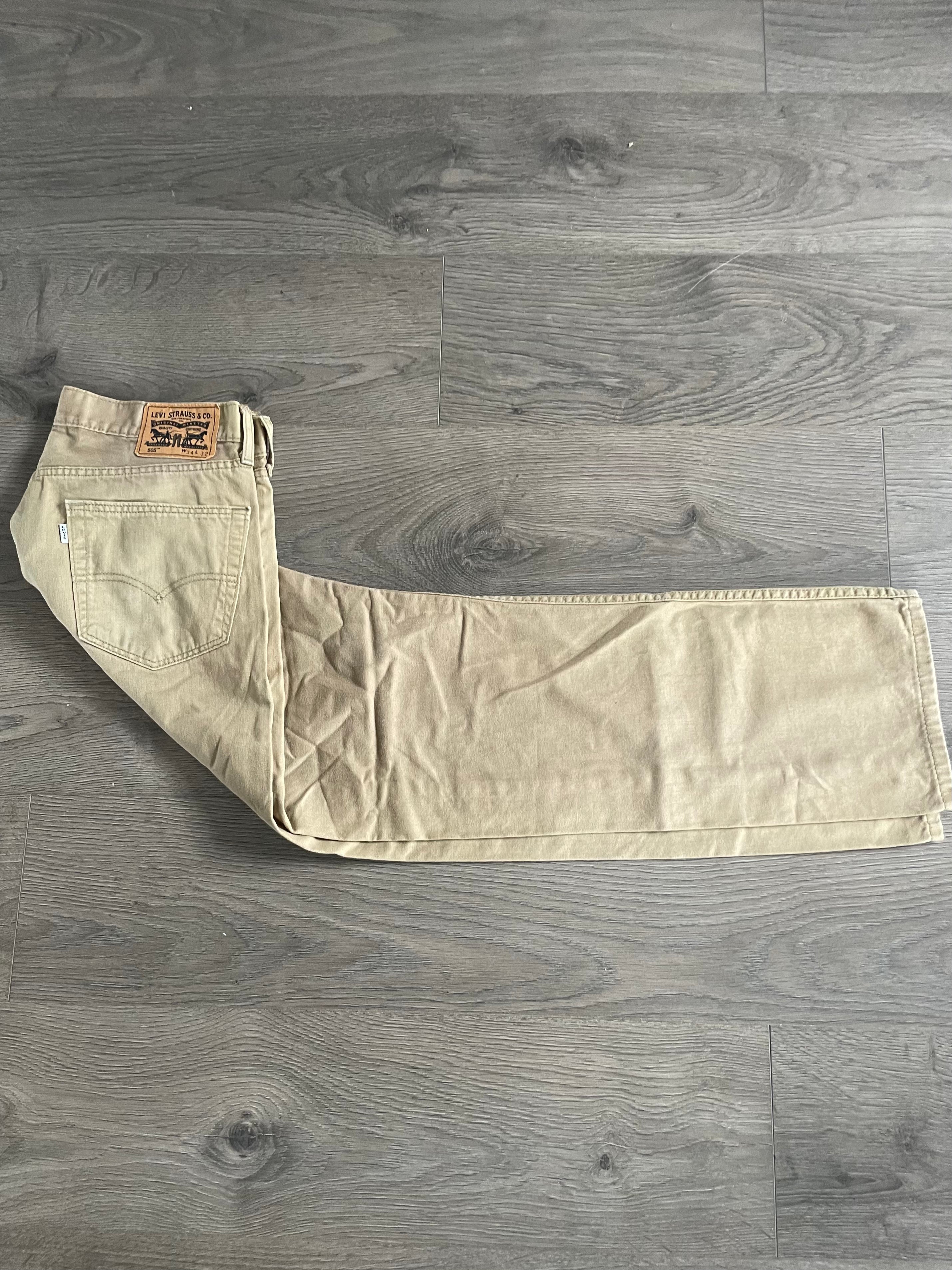 Vintage Levi's 505, Beige, W34, L32