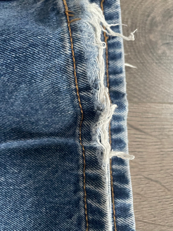 Vintage Levi's 550, Blue, Label - W38, L30 Actual Size - W38, L30.5