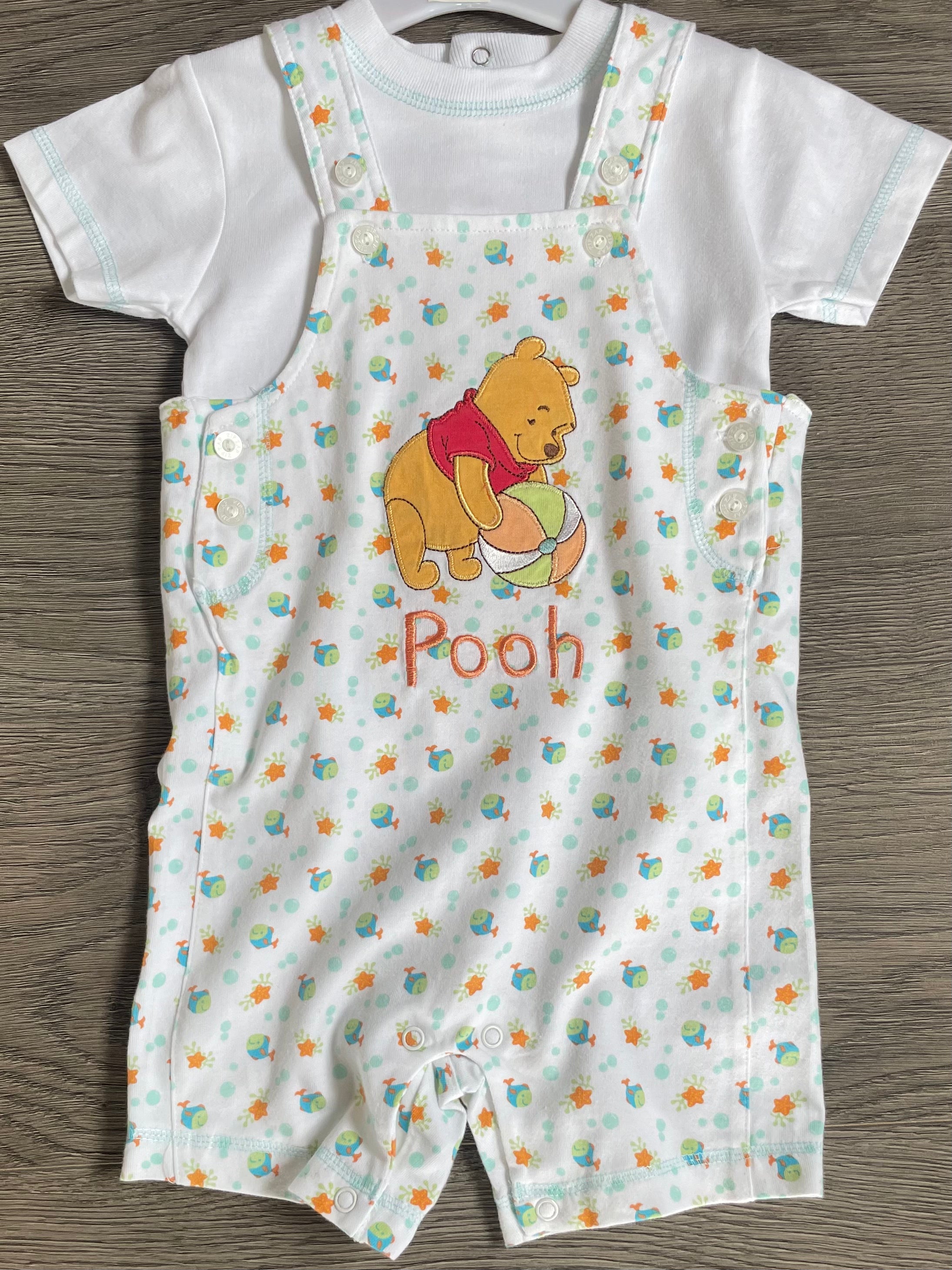 Disney Dungarees set (0-3mths)