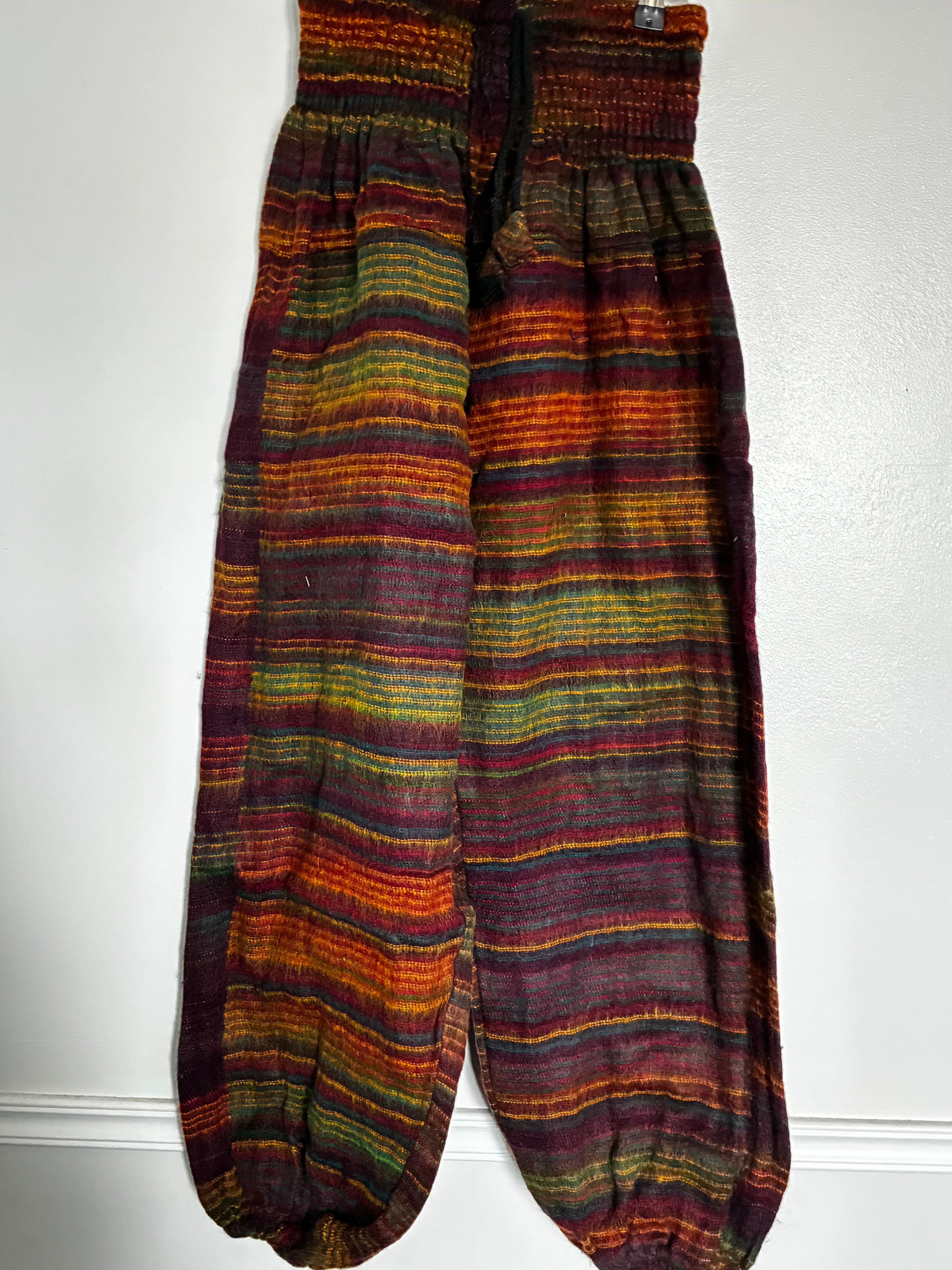 Fluffy Yellow/Red Trousers, 23-37" Waist