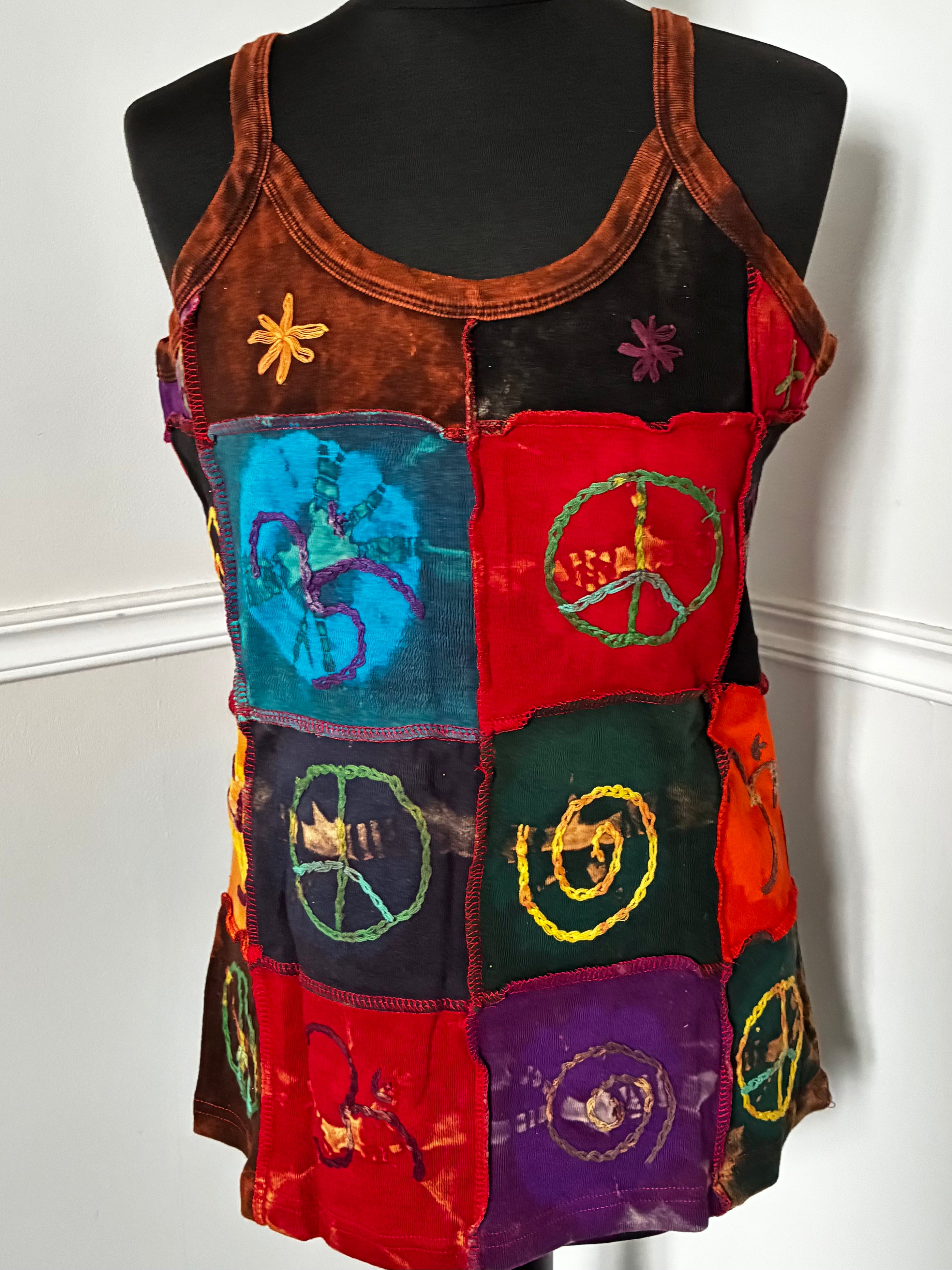 Hippy Vest Top, XXL