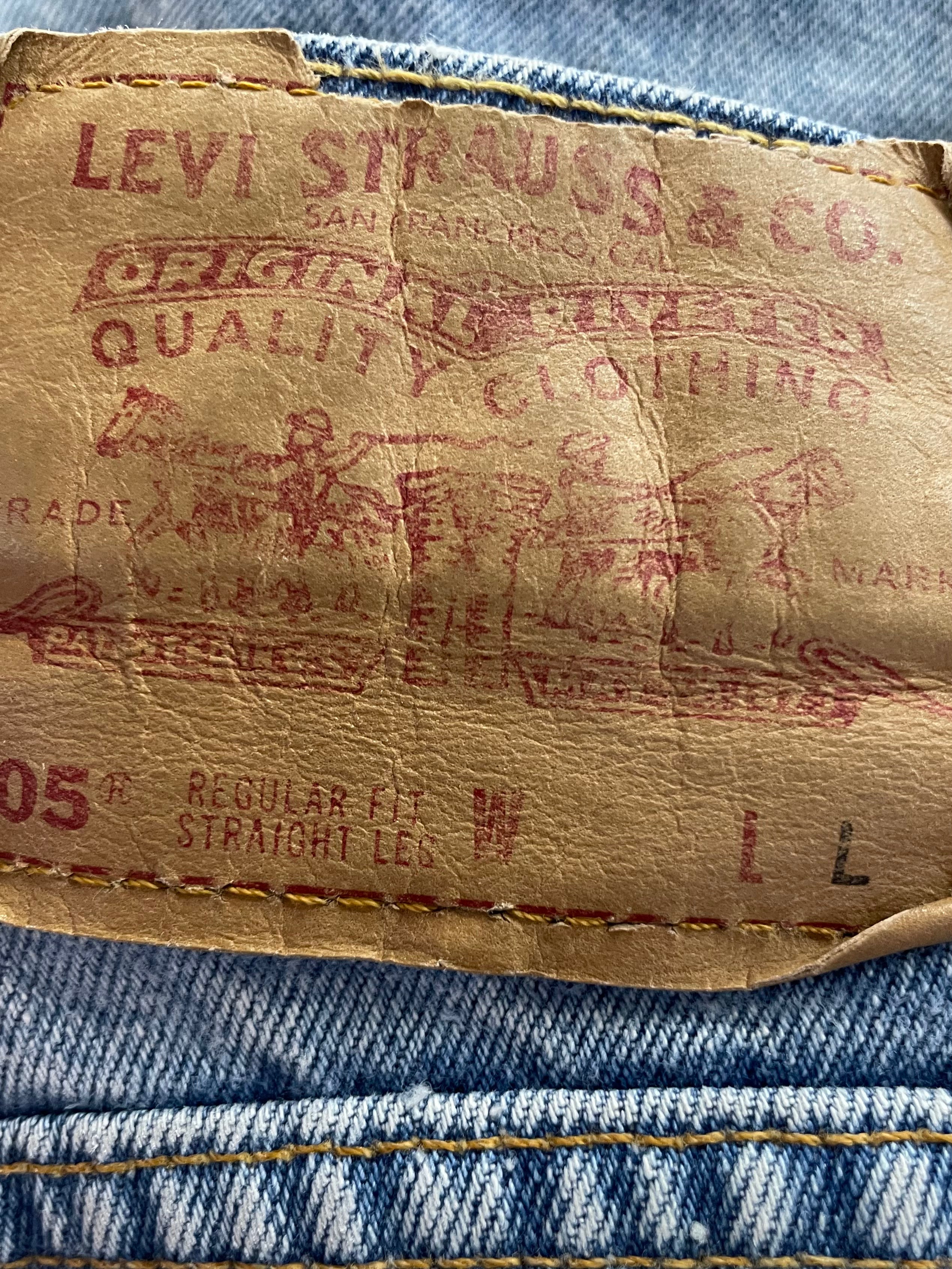 Vintage Levi's 505, Blue, W25, L33